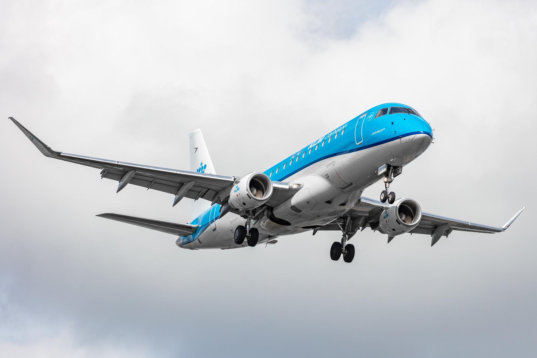 Amsterdam Airport Schiphol: KLM (KL / KLM) | Operator: KLM Cityhopper |  Embraer E175STD E75L | PH-EXG | MSN 17000546