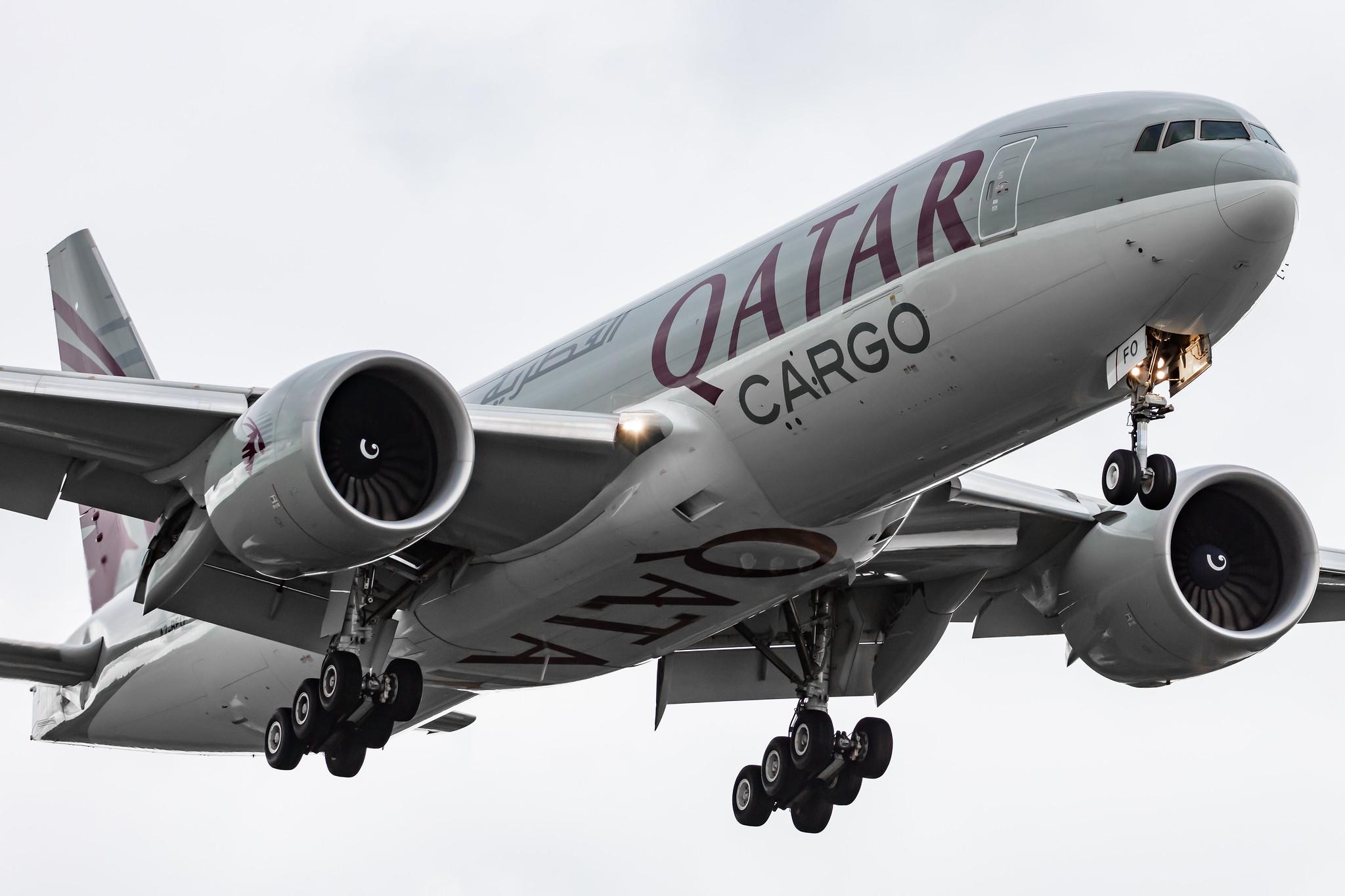 Amsterdam Airport Schiphol: Qatar Cargo (QR / QTR) | Operator: Qatar Airways |  Boeing 777-FDZ B77L | A7-BFO | MSN 62772