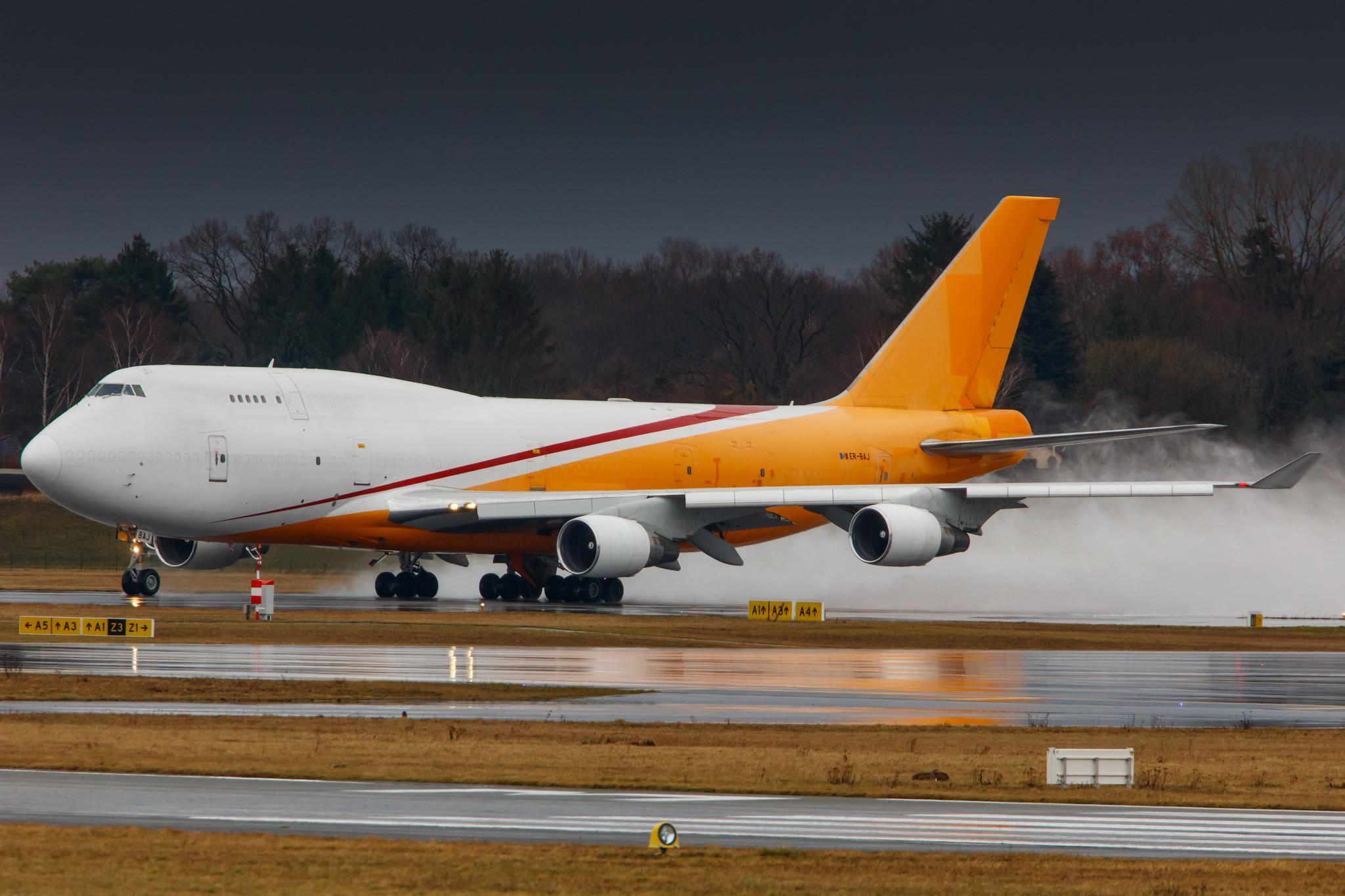 Hamburg Airport: Aerotranscargo |  Boeing 747-412(BDSF) B744 | ER-BAJ | MSN 27071