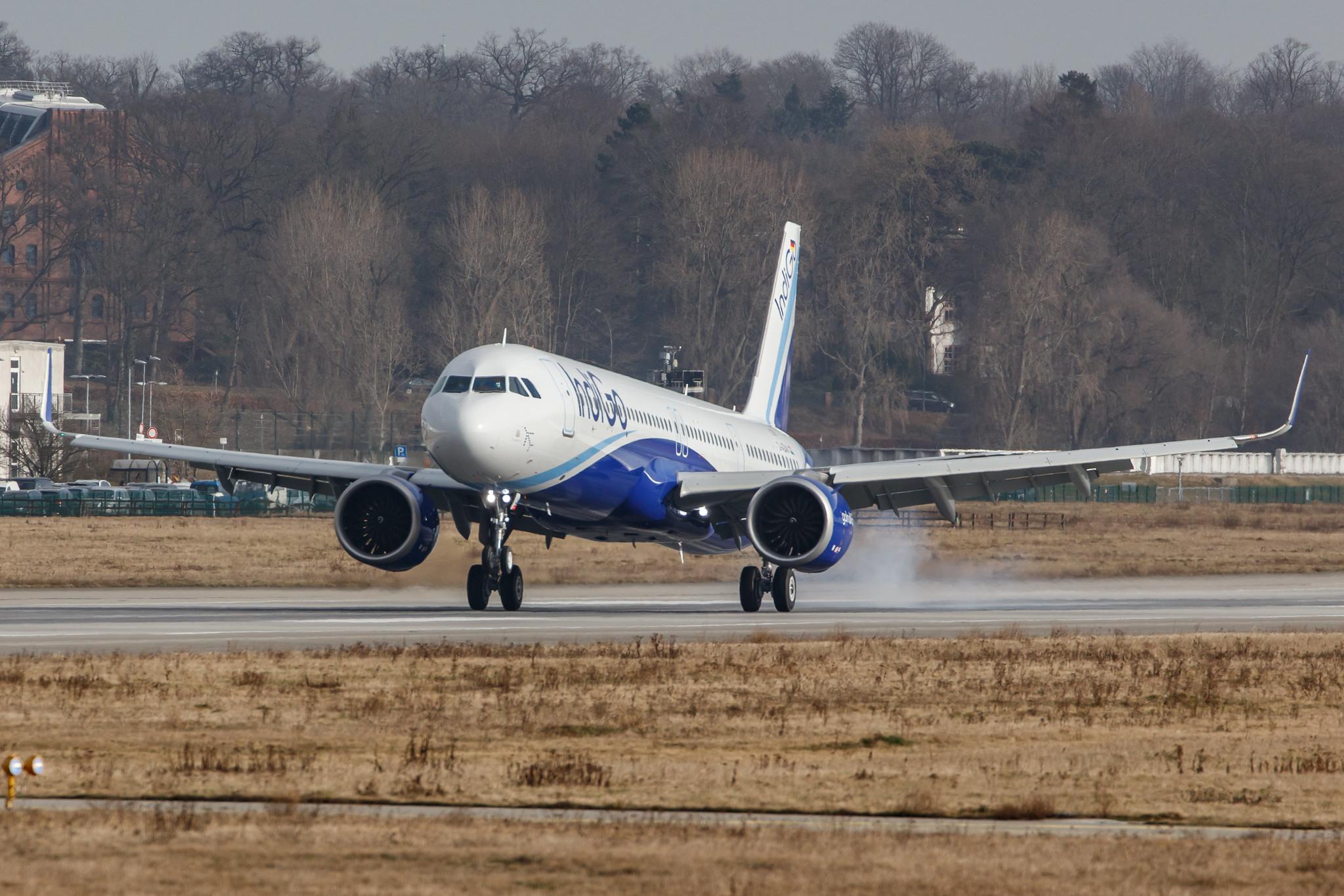 Hamburg Finkenwerder: IndiGo (6E / IGO) |  Airbus A321-251NX A21N | D-AZAN | MSN 10296