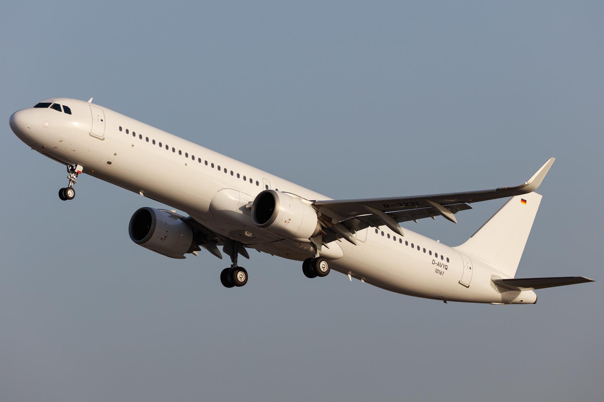 Hamburg Finkenwerder: Capital Airlines (JD / CBJ) | Airbus A321-251NX A21N | D-AVYQ | MSN 10161