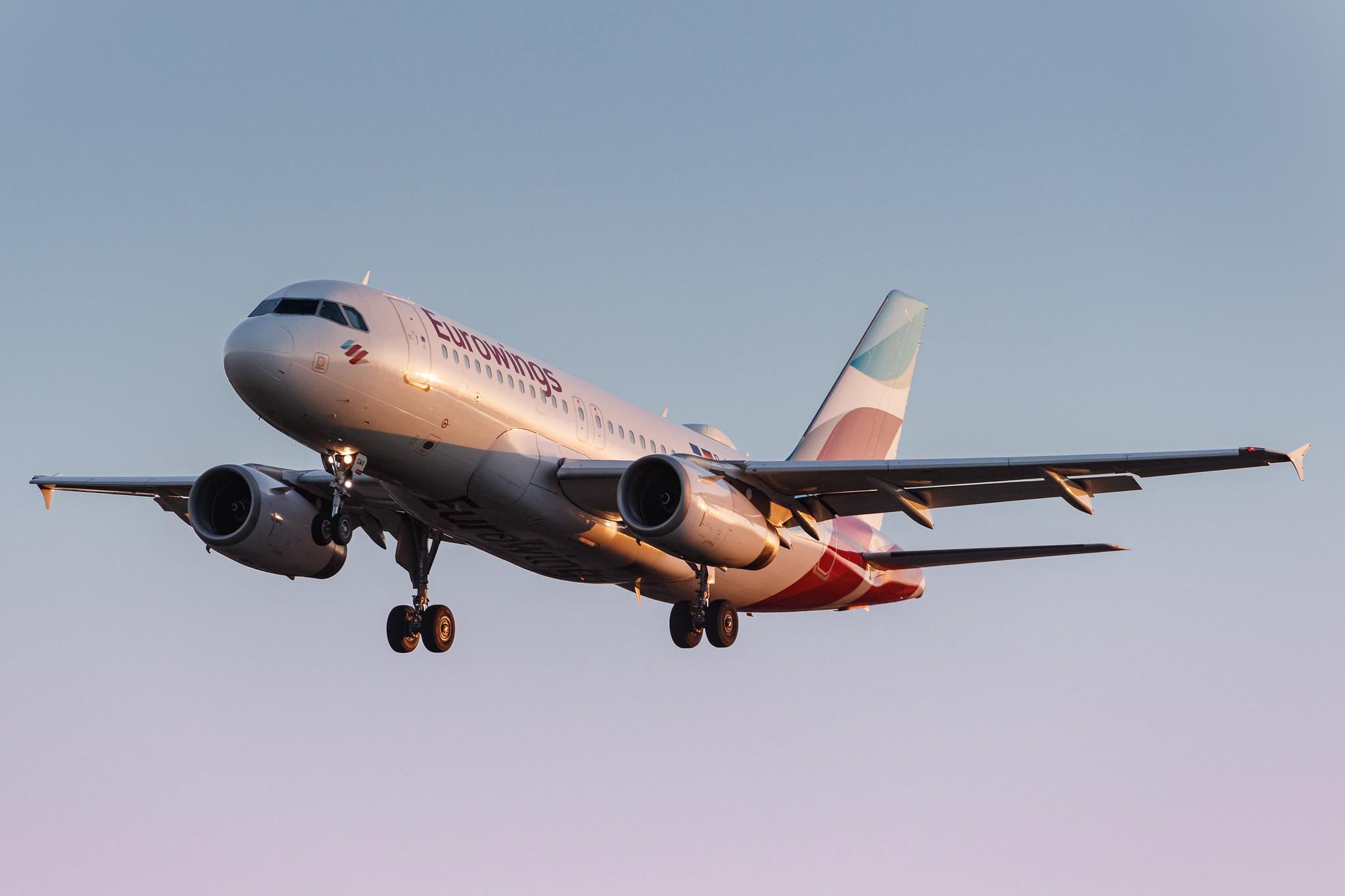 Hamburg Airport: Eurowings (EW / EWG) |  Airbus A319-132 A319 | D-AGWV | MSN 5467