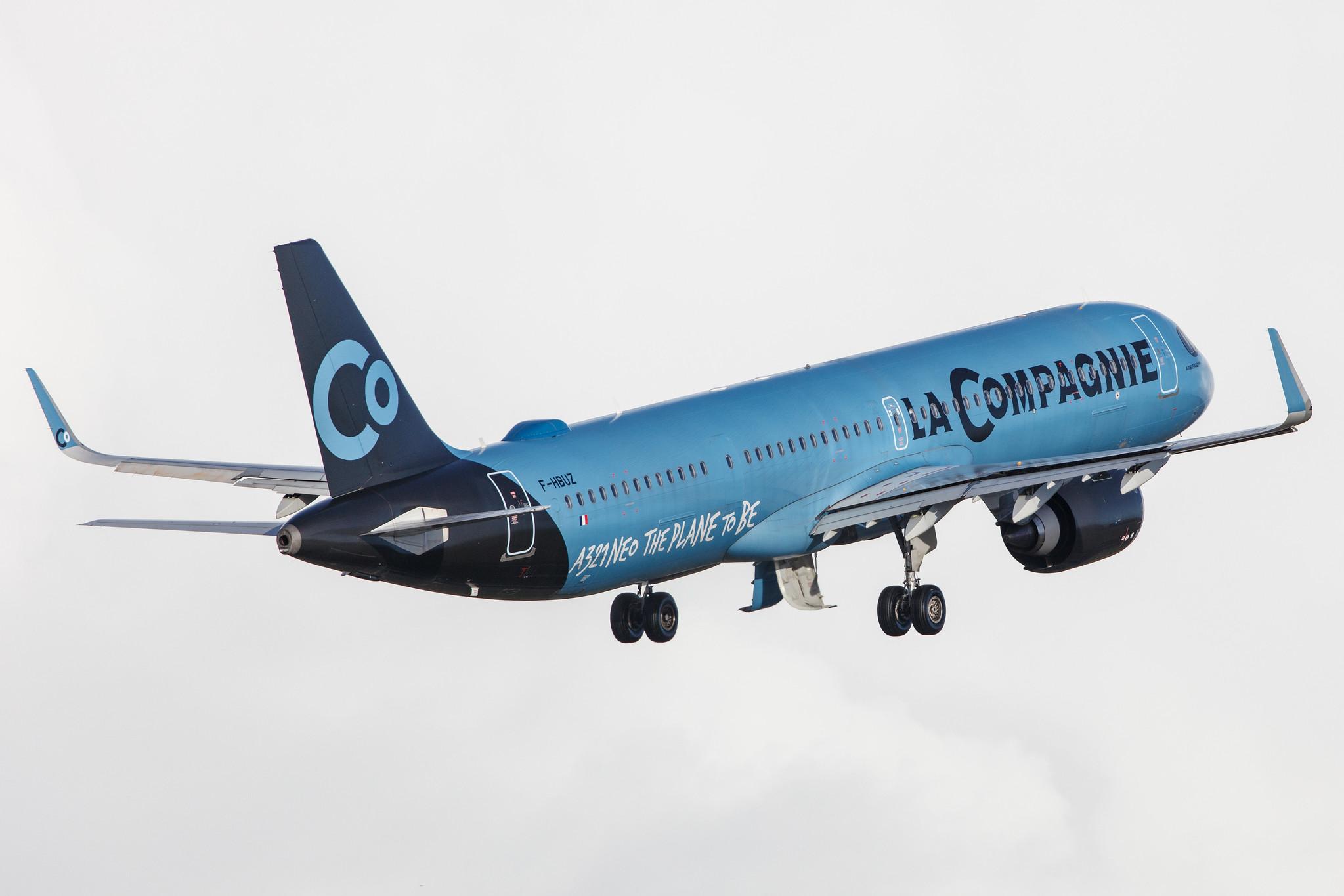 Hamburg Airport: La Compagnie (B0 / DJT) |  Airbus A321-251NX A21N | F-HBUZ | MSN 8866