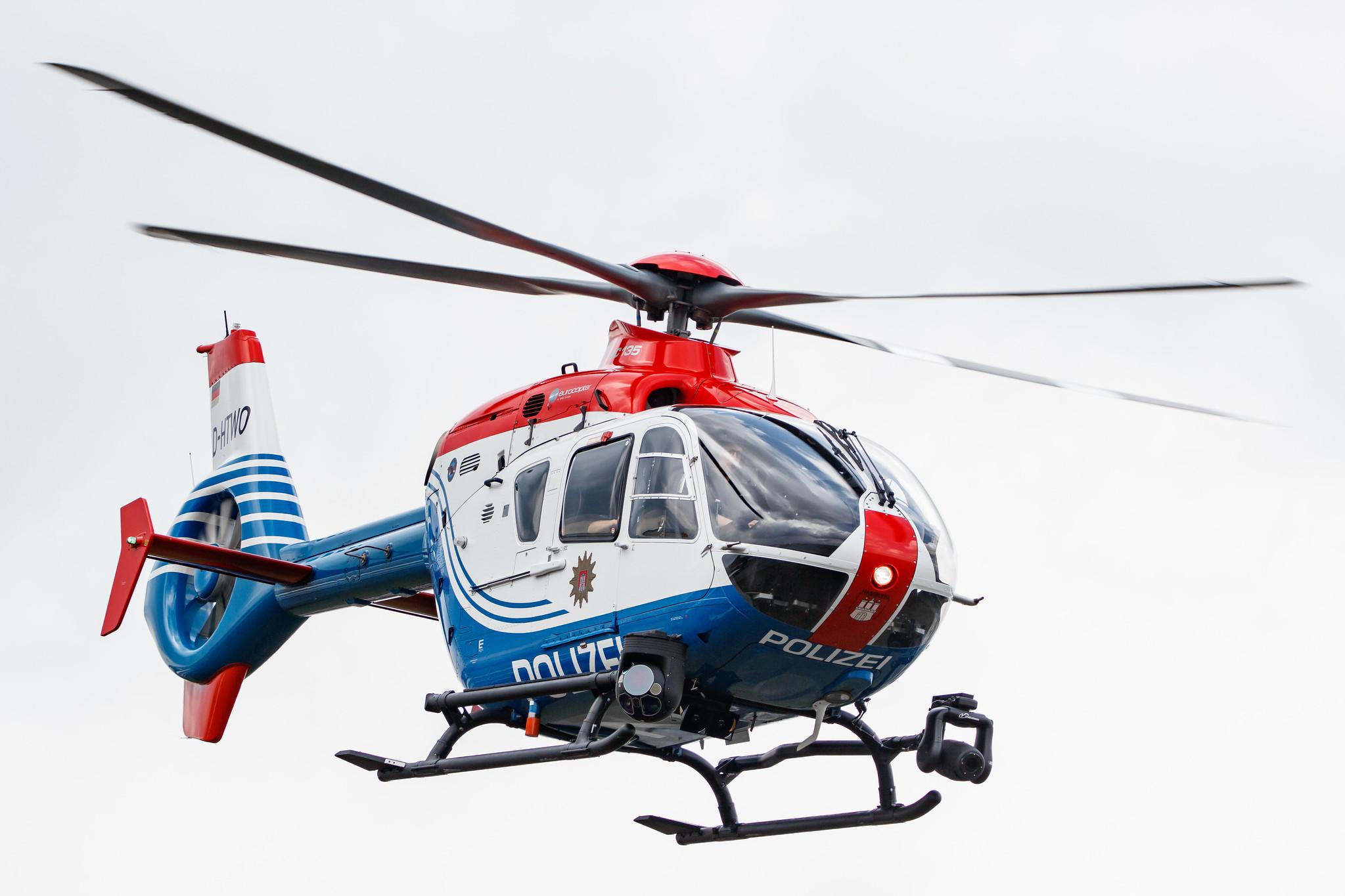 Hamburg Airport: Polizei Hamburg | Airbus Helicopters H135 EC35 | D-HTWO | MSN 0343
