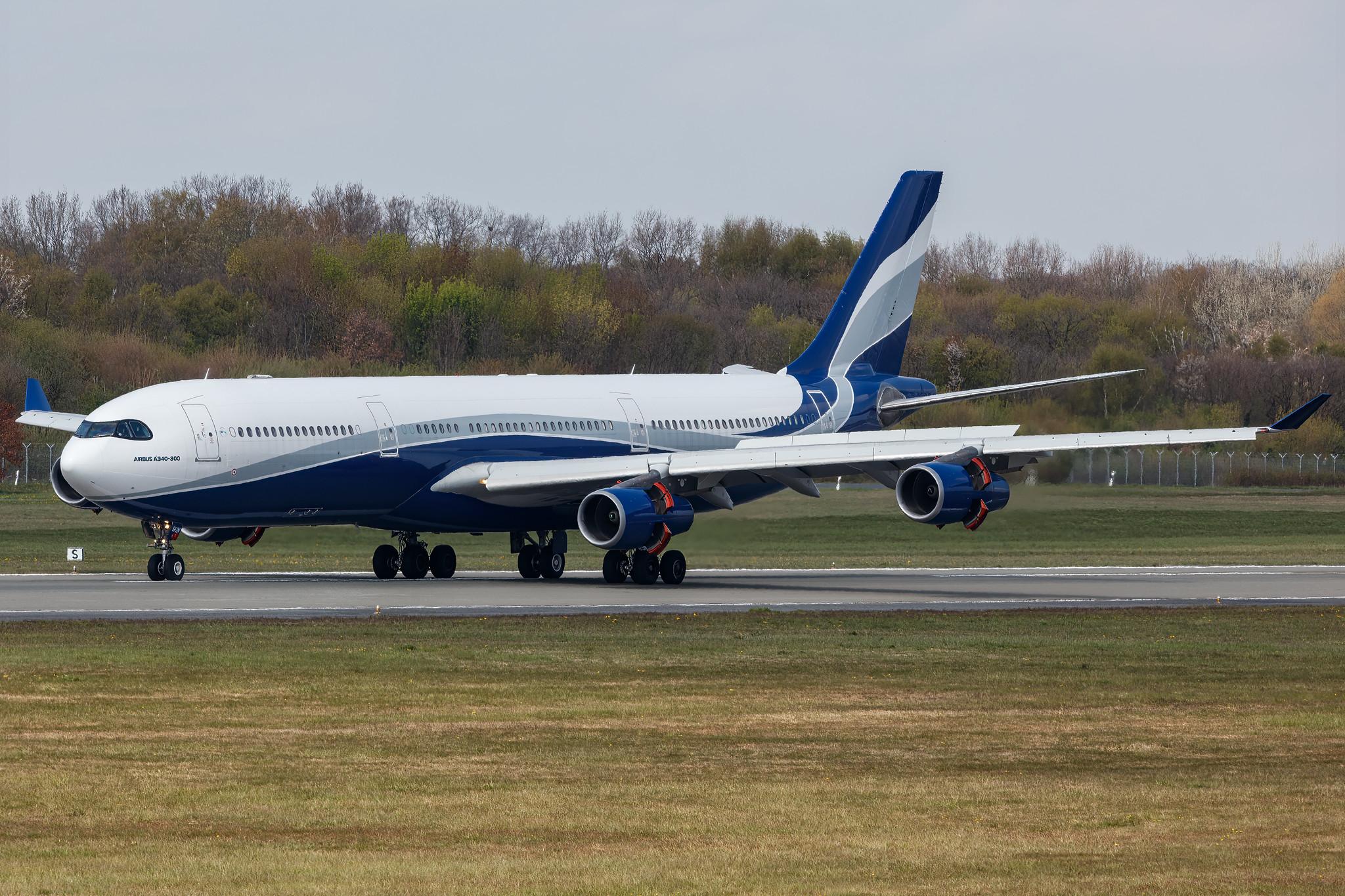 Hamburg Airport: Hi Fly (5K / HFY) | Operator: Hi Fly Malta |  Airbus A340-312 A343 | 9H-SUN | MSN 0367