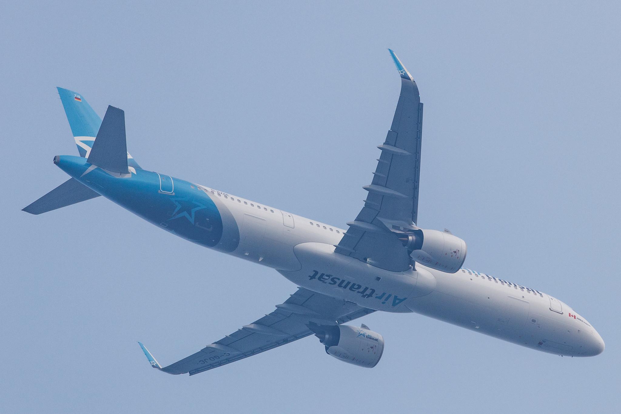 Hamburg Airport: Air Transat (TS / TSC) |  Airbus A321-271NX A21N | D-AZAE | MSN 10521