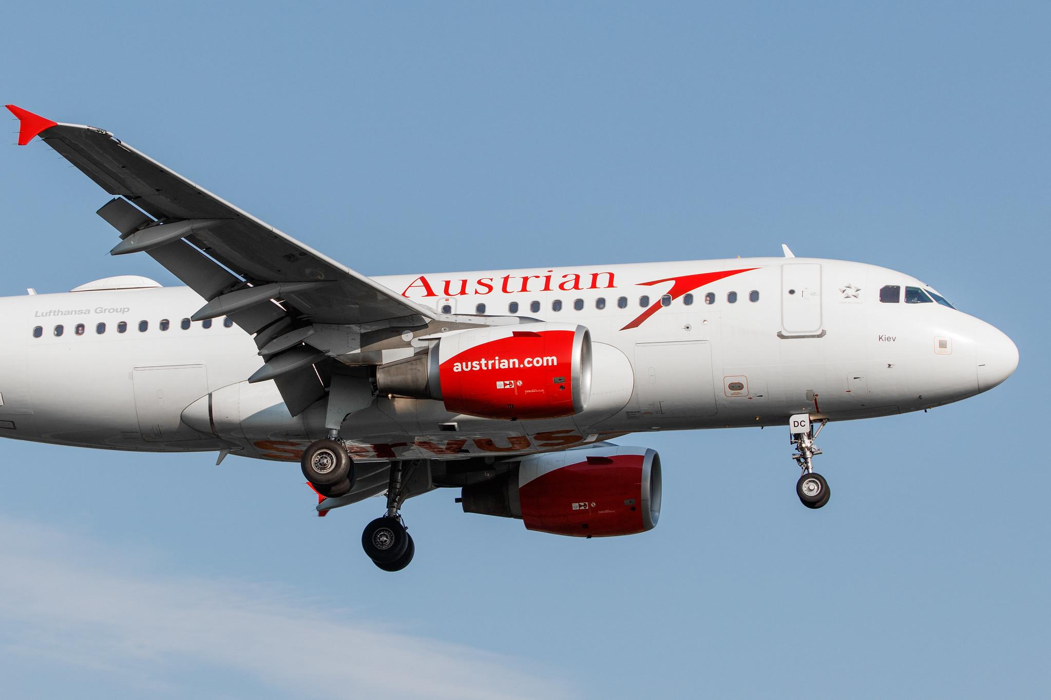 Hamburg Airport: Austrian Airlines (OS / AUA) |  Airbus A319-112 A319 | OE-LDC | MSN 2262