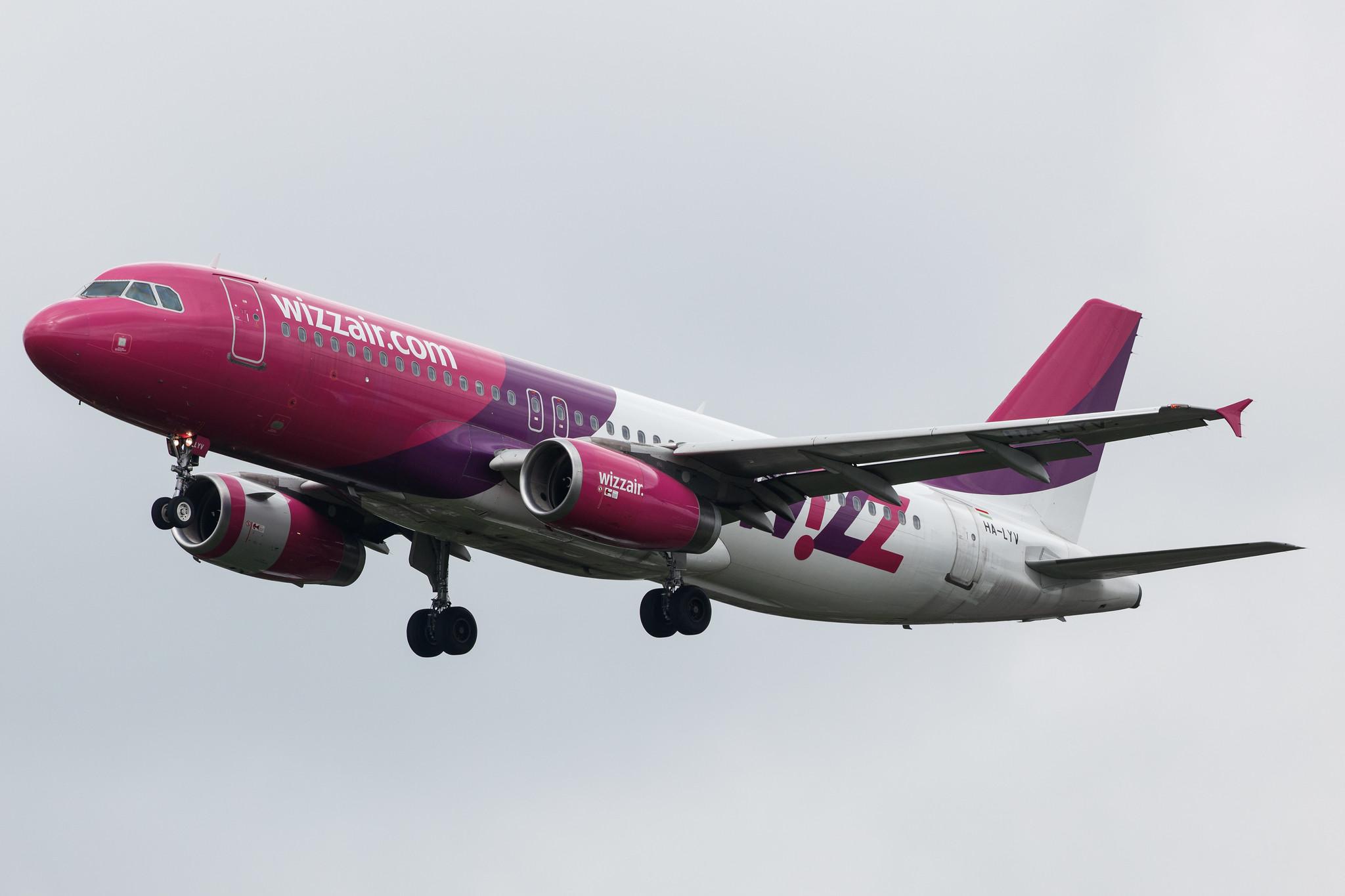 Hamburg Airport: Wizz Air (W6 / WZZ) |  Airbus A320-232 A320 | HA-LYV | MSN 3741