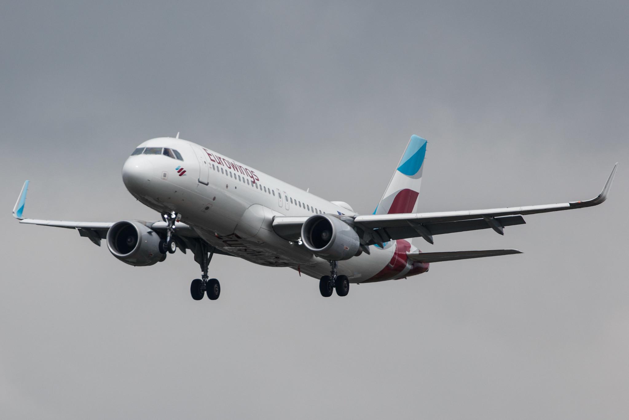 Hamburg Airport: Eurowings (EW / EWG) |  Airbus A320-214 A320 | D-AEWO | MSN 7394