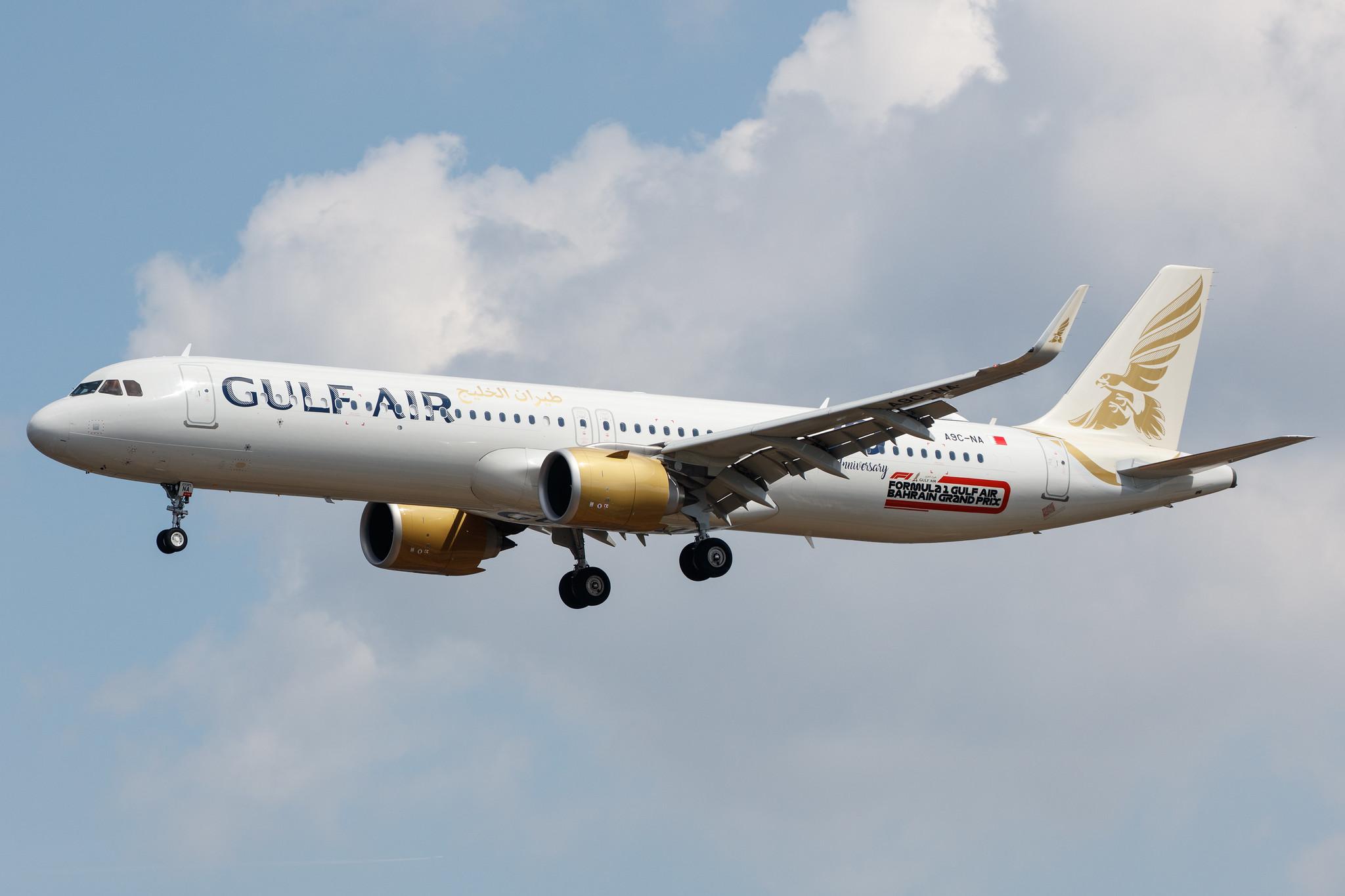 Frankfurt Airport: Gulf Air (GF / GFA) |  Airbus A321-253NX A21N | A9C-NA | MSN 09433