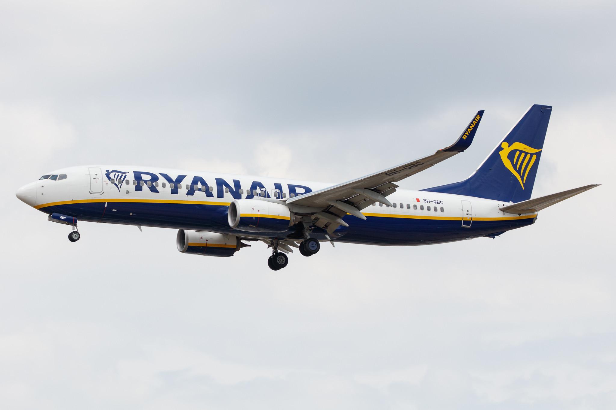 Frankfurt Airport: Ryanair (FR / RYR) | Operator: Malta Air |  Boeing 737-8AS B738 | 9H-QBC | MSN 44803