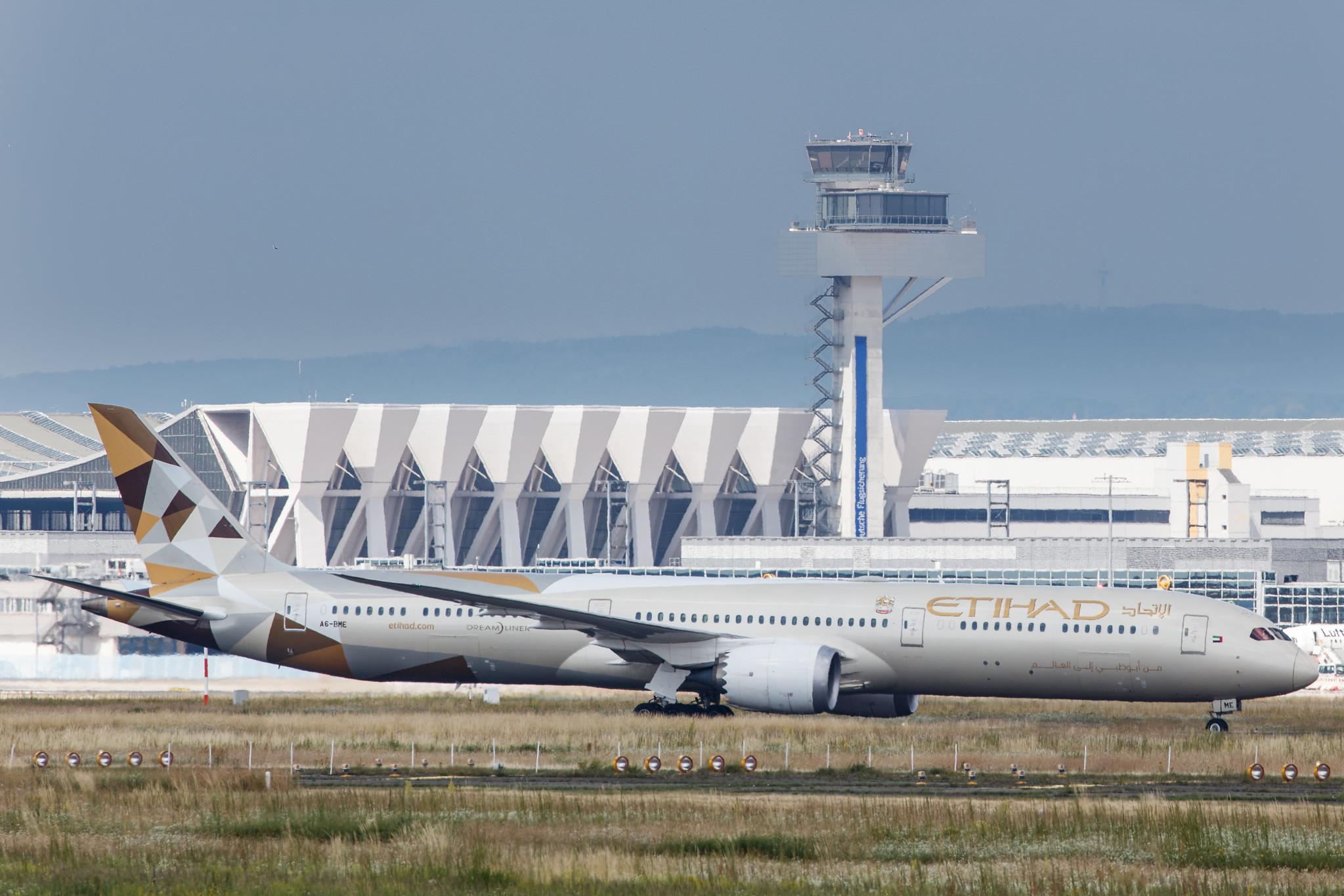 Frankfurt Airport: Etihad Airways (EY / ETD) |  Boeing 787-10 Dreamliner B78X | A6-BME | MSN 60759