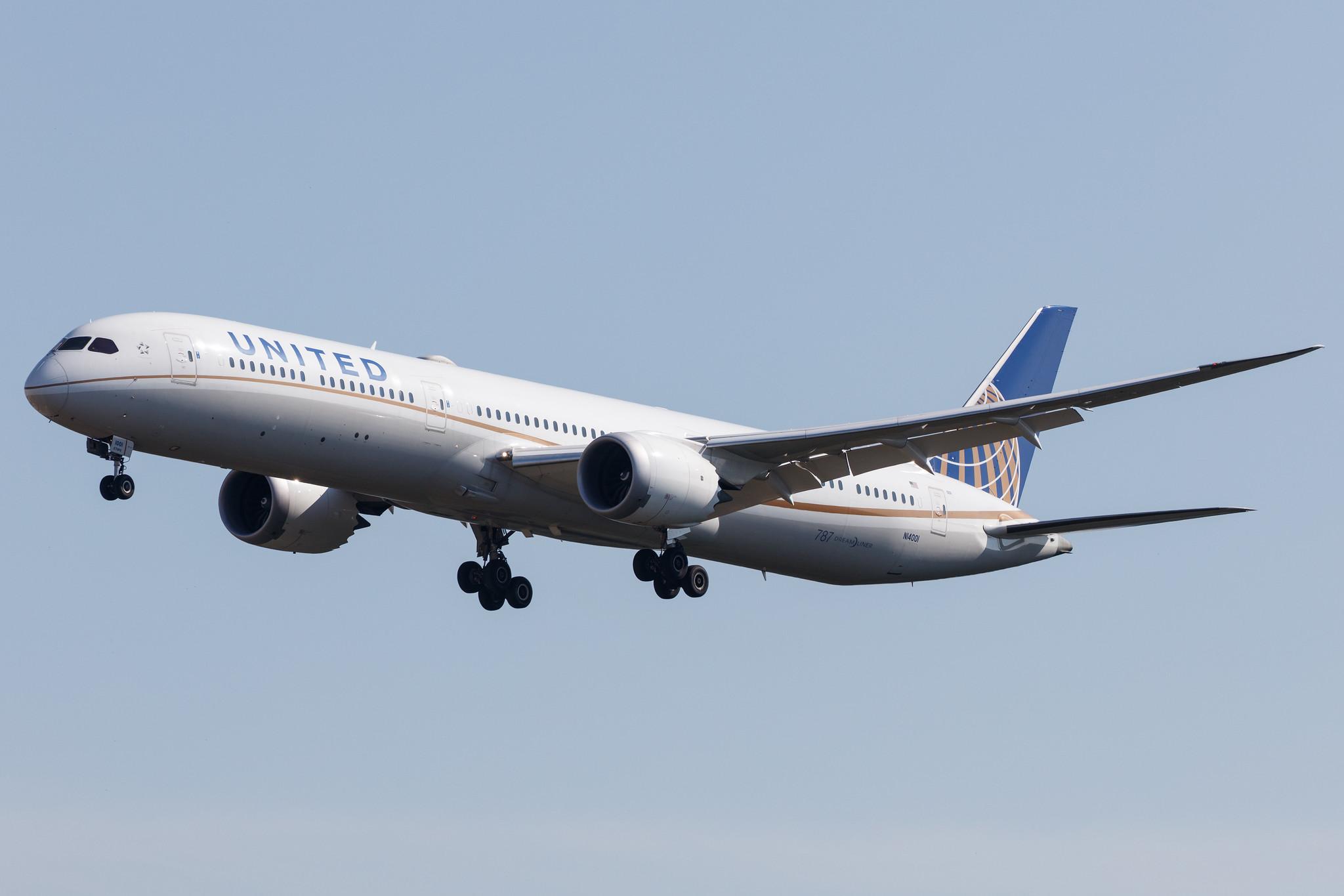 Frankfurt Airport: United Airlines (UA / UAL) |  Boeing 787-10 Dreamliner B78X | N14001 | MSN 40936