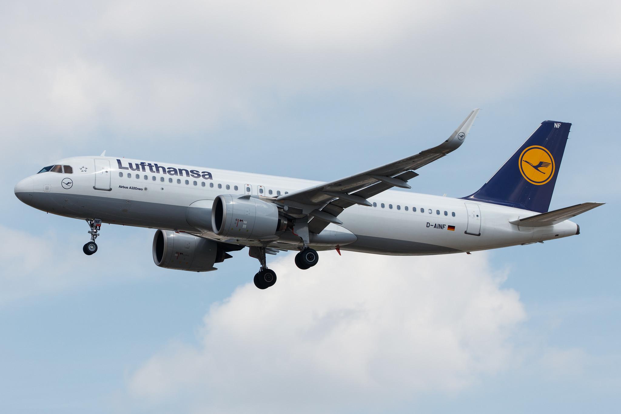 Frankfurt Airport: Lufthansa (LH / DLH) |  Airbus A320-271N A20N | D-AINF | MSN 7577