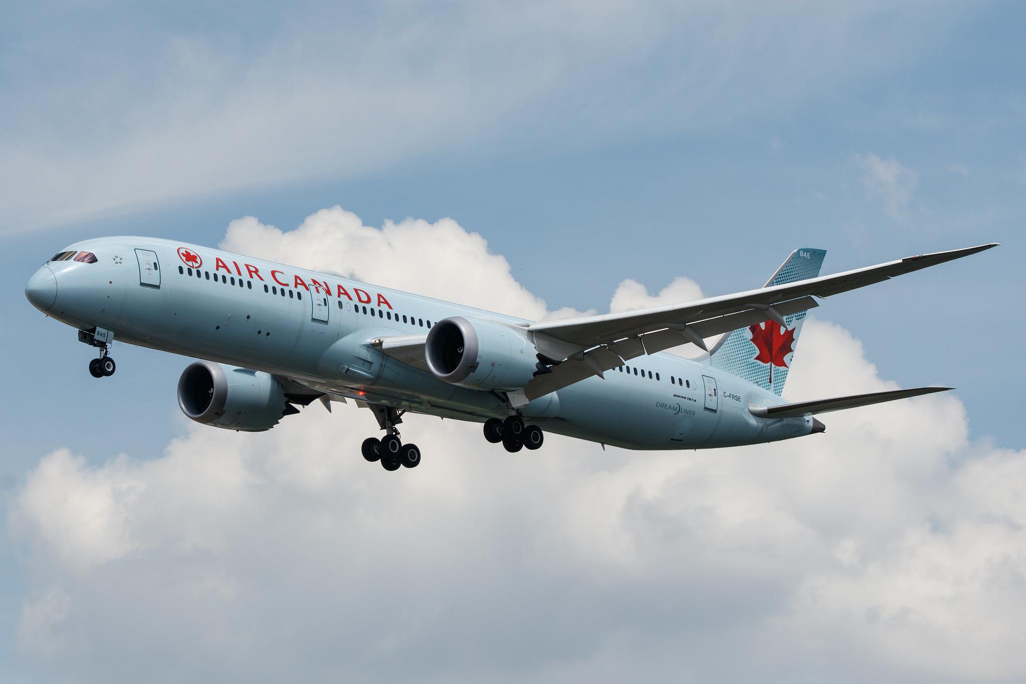 Frankfurt Airport: Air Canada (AC / ACA) |  Boeing 787-9 Dreamliner B789 | C-FRSE | MSN 37181