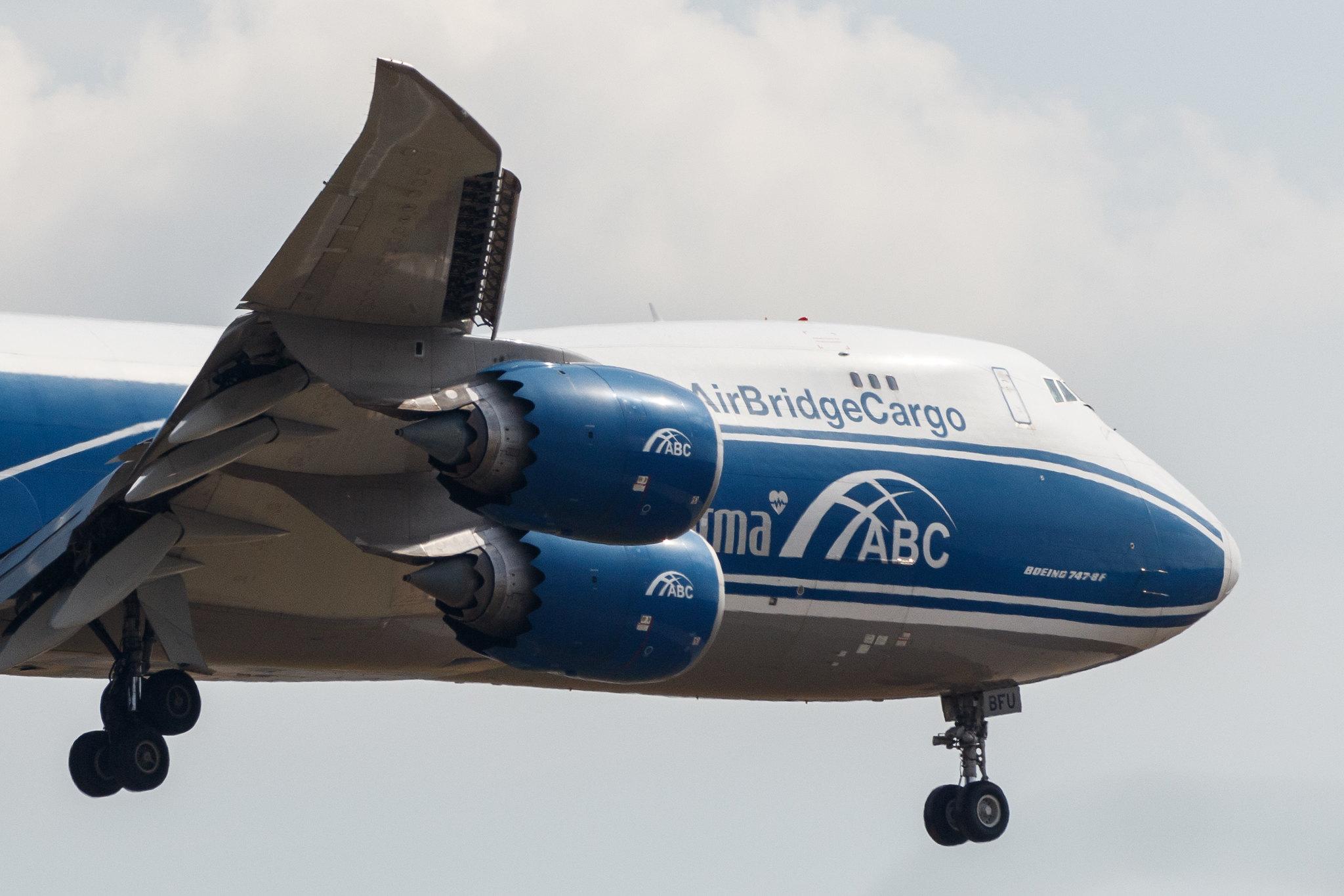 Frankfurt Airport: AirBridgeCargo (RU / ABW) | Operator: AirBridgeCargo Airlines |  Boeing 747-83Q(F) B748 | VQ-BFU | MSN 60117