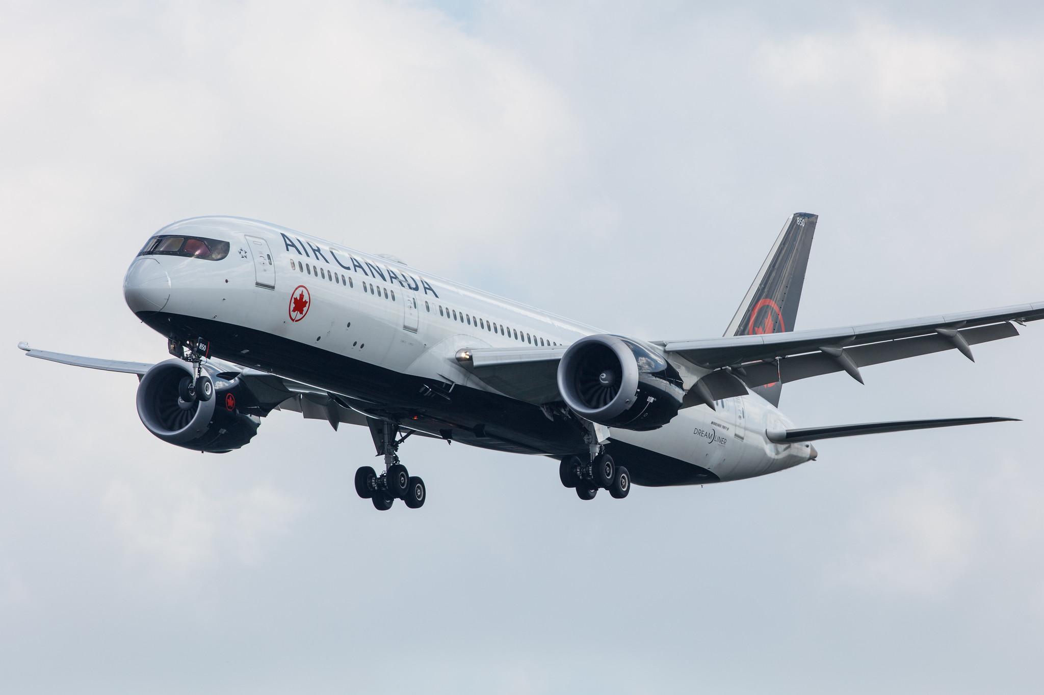 Frankfurt Airport: Air Canada (AC / ACA) |  Boeing 787-9 Dreamliner B789 | C-FRTU | MSN 37183