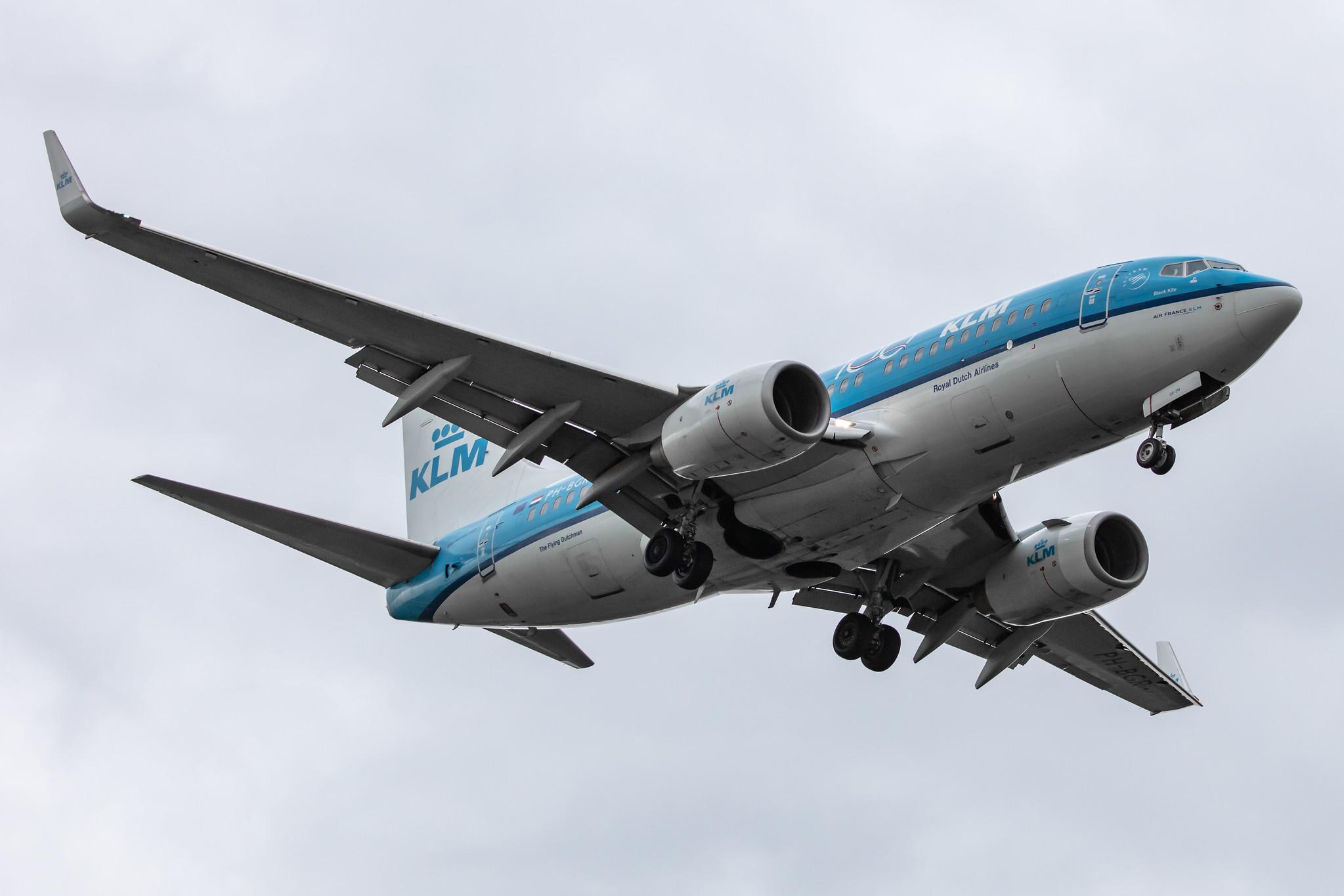 Amsterdam Schiphol: KLM (KL / KLM) |  Boeing 737-7K2 B737 | PH-BGR | MSN 39446