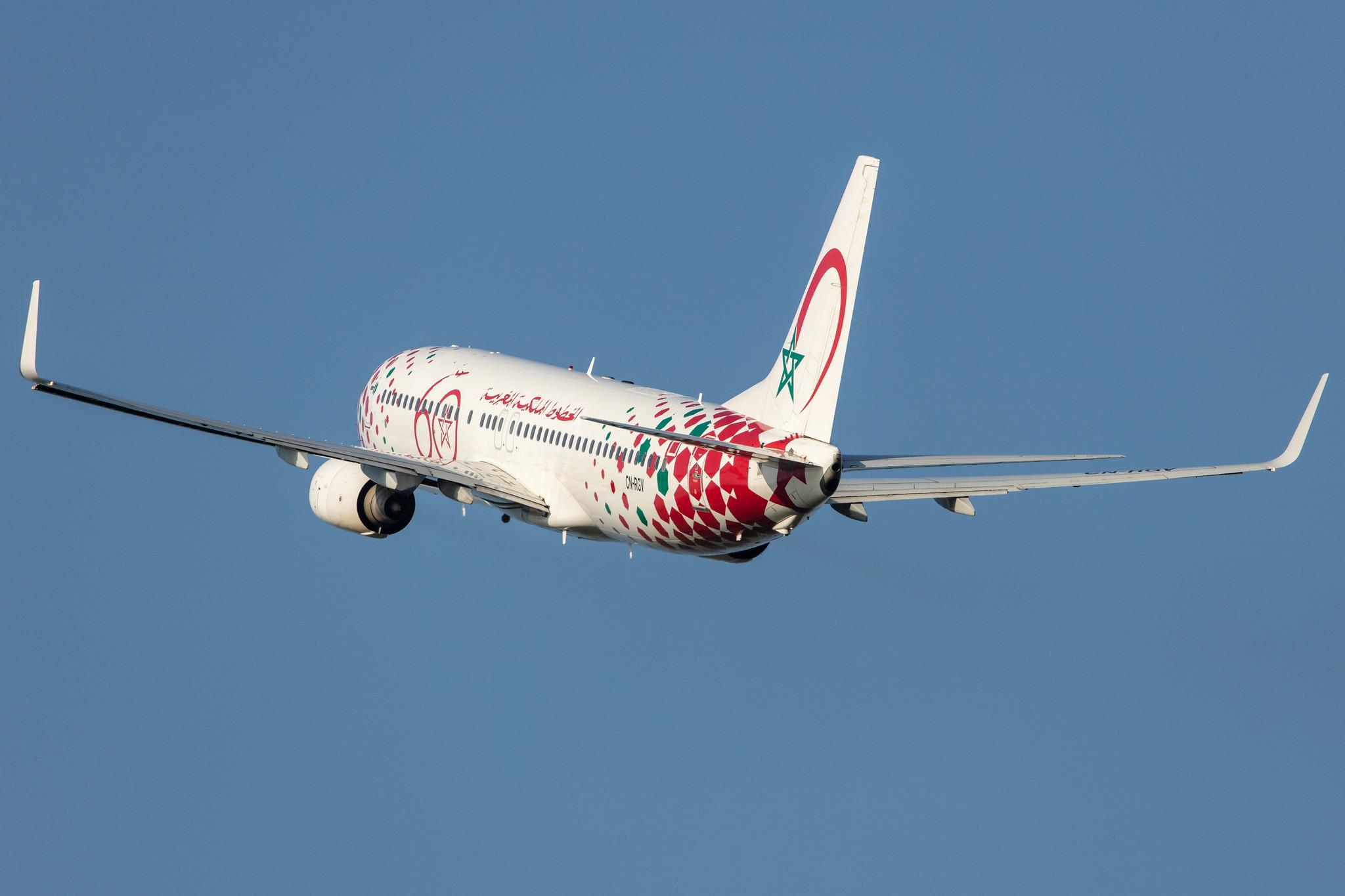 Amsterdam Schiphol: Royal Air Maroc (AT / RAM) |  Livery: 60 Years Livery |  Boeing 737-85P B738 | CN-RGV | MSN 33982