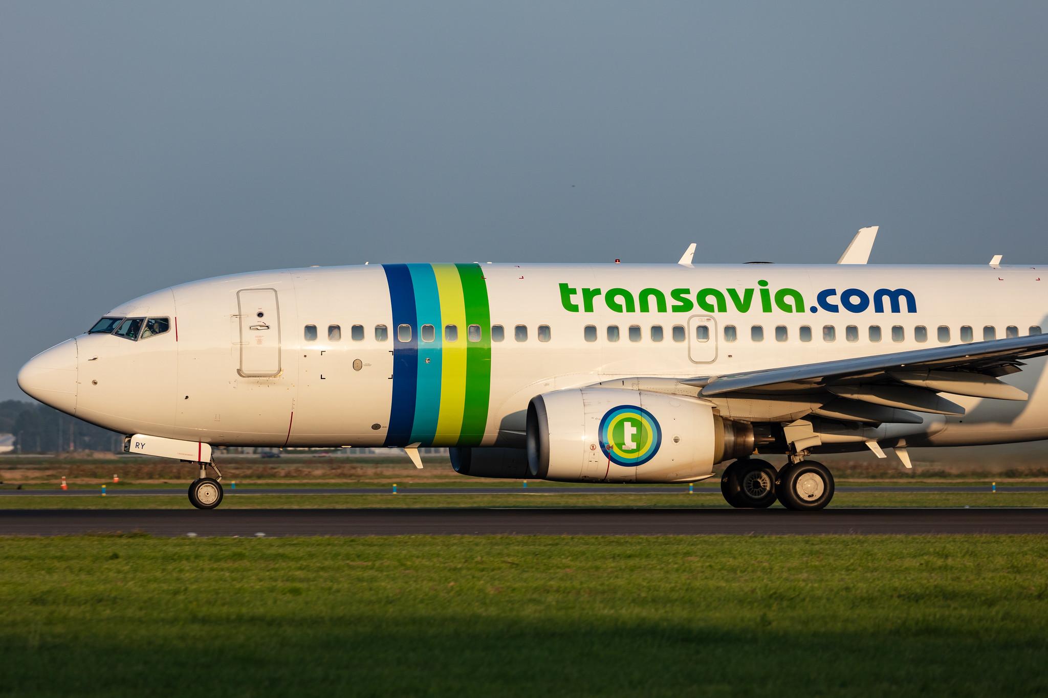 Amsterdam Schiphol: Transavia (HV / TRA) |  Boeing 737-7K2 B737 | PH-XRY | MSN 33463