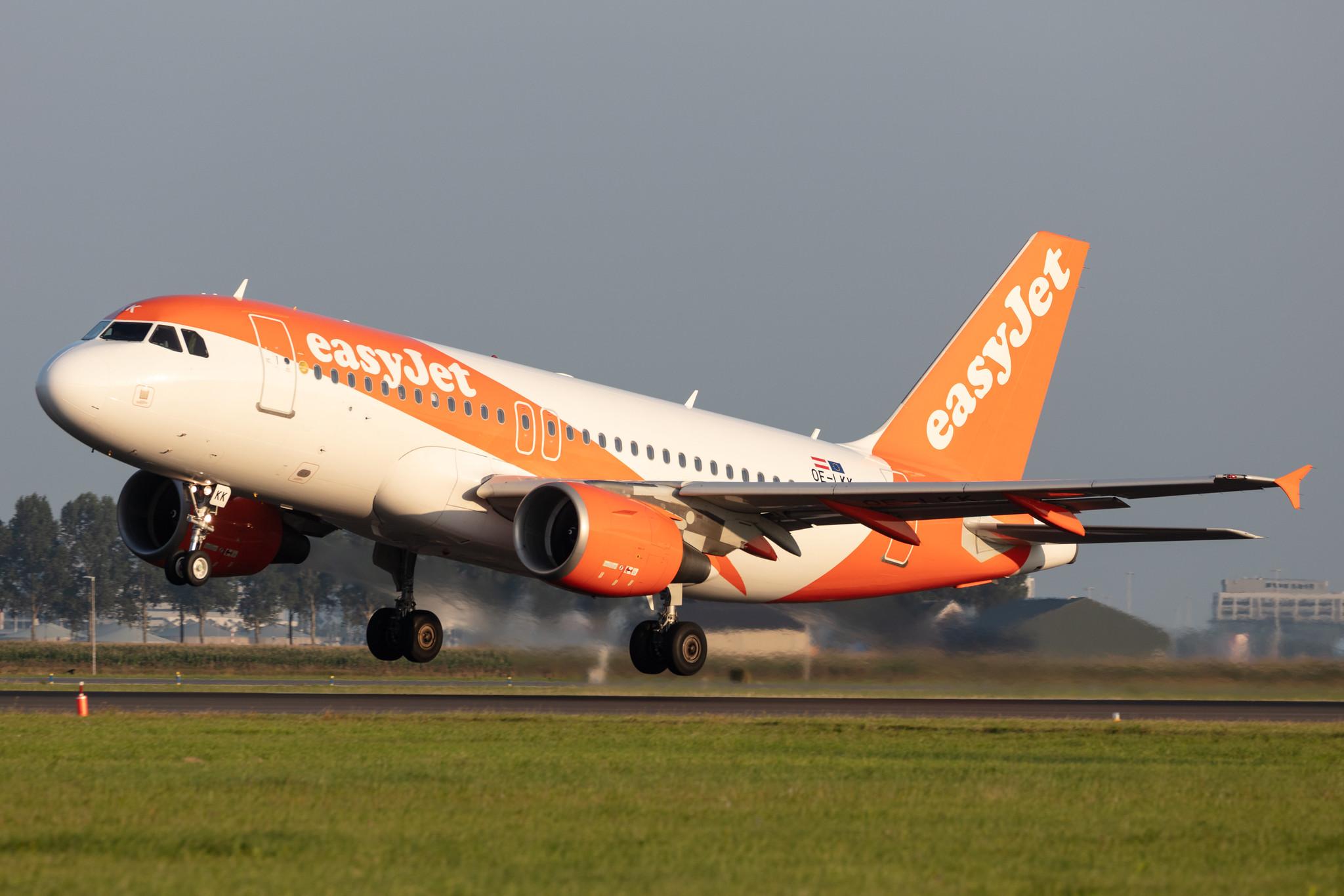 Amsterdam Schiphol: easyJet (U2 / EZY) | Operator: easyJet Europe |  Airbus A319-111 A319 | OE-LKK | MSN 3426