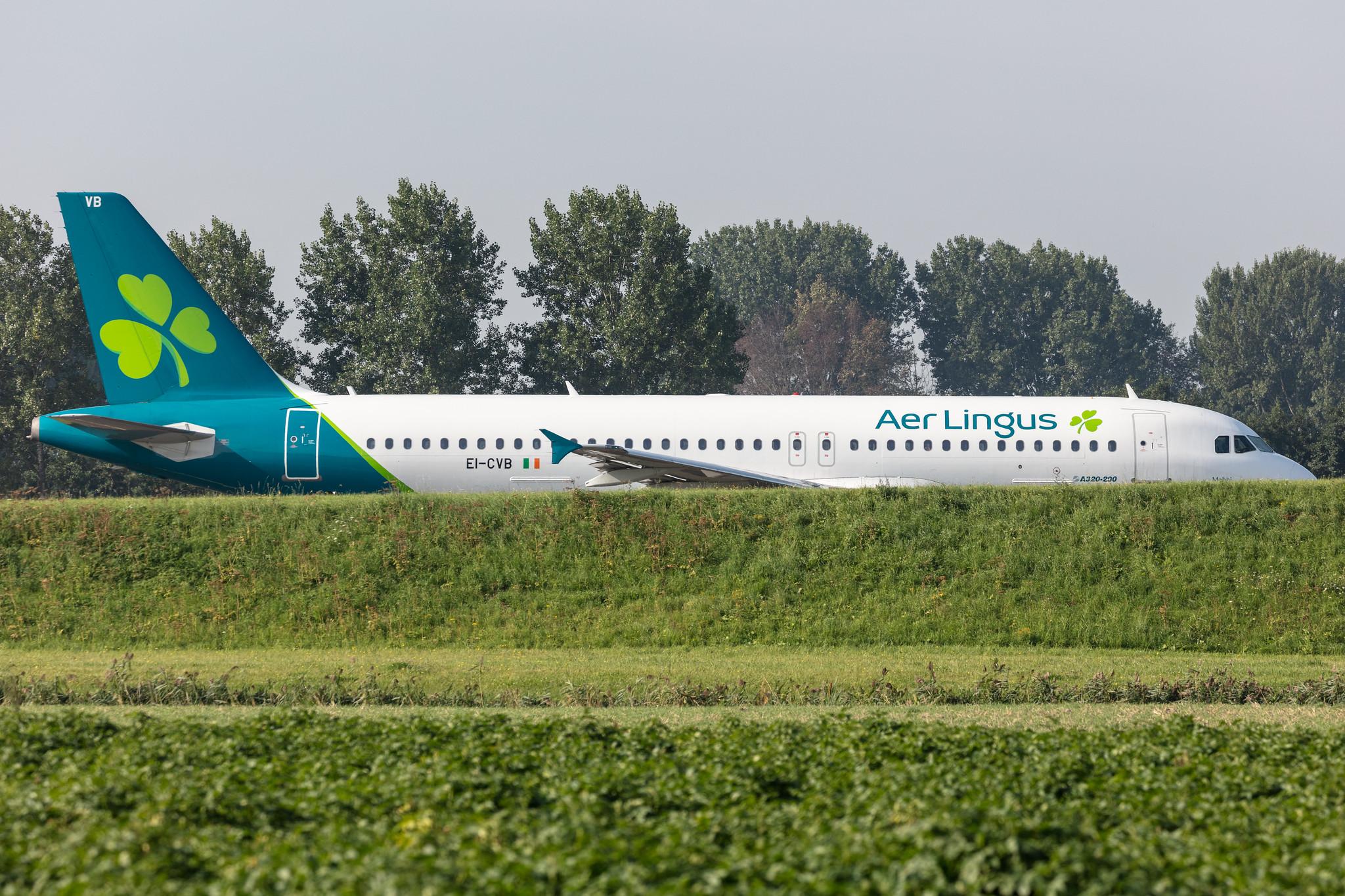 Amsterdam Schiphol: Aer Lingus (EI / EIN) |  Airbus A320-214 A320 | EI-CVB | MSN 1394
