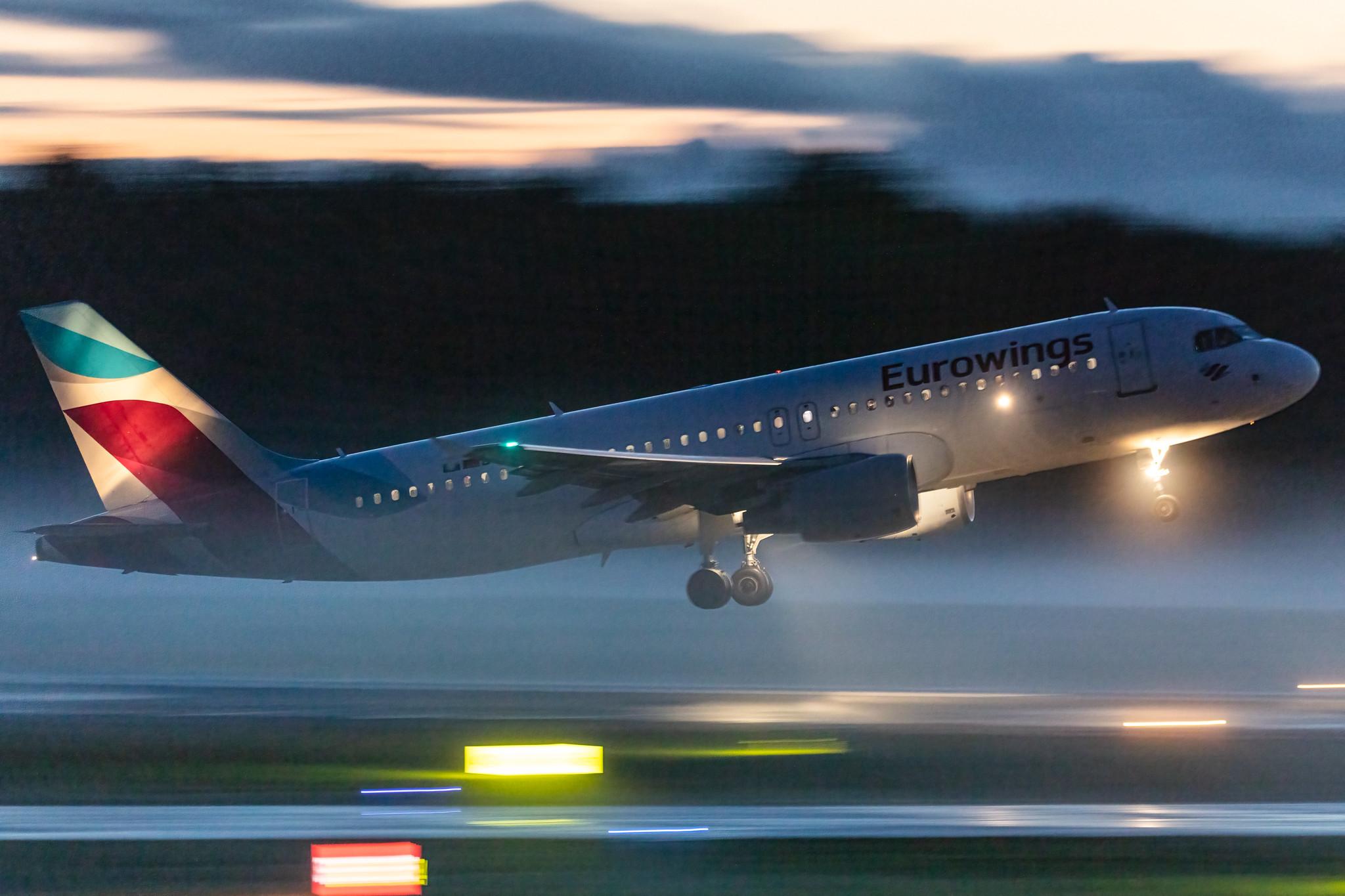 Hamburg Airport: Eurowings (EW / EWG) |  Airbus A320-214 A320 | D-ABNL | MSN 1852
