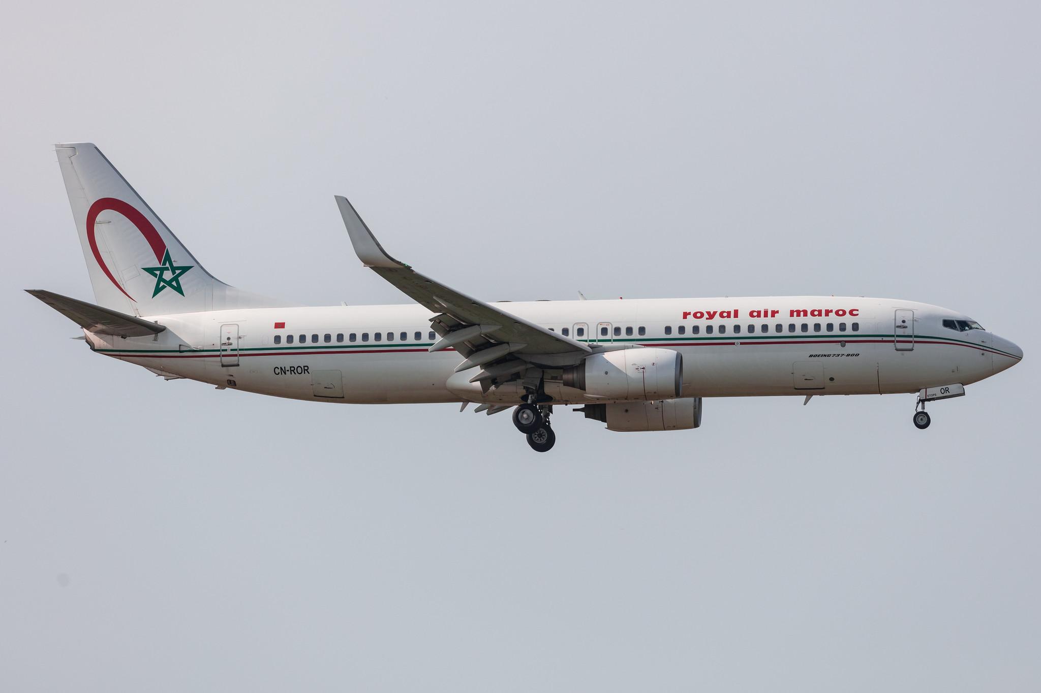 Amsterdam Schiphol: Royal Air Maroc (AT / RAM) |  Boeing 737-8B6 B738 | CN-ROR | MSN 33067