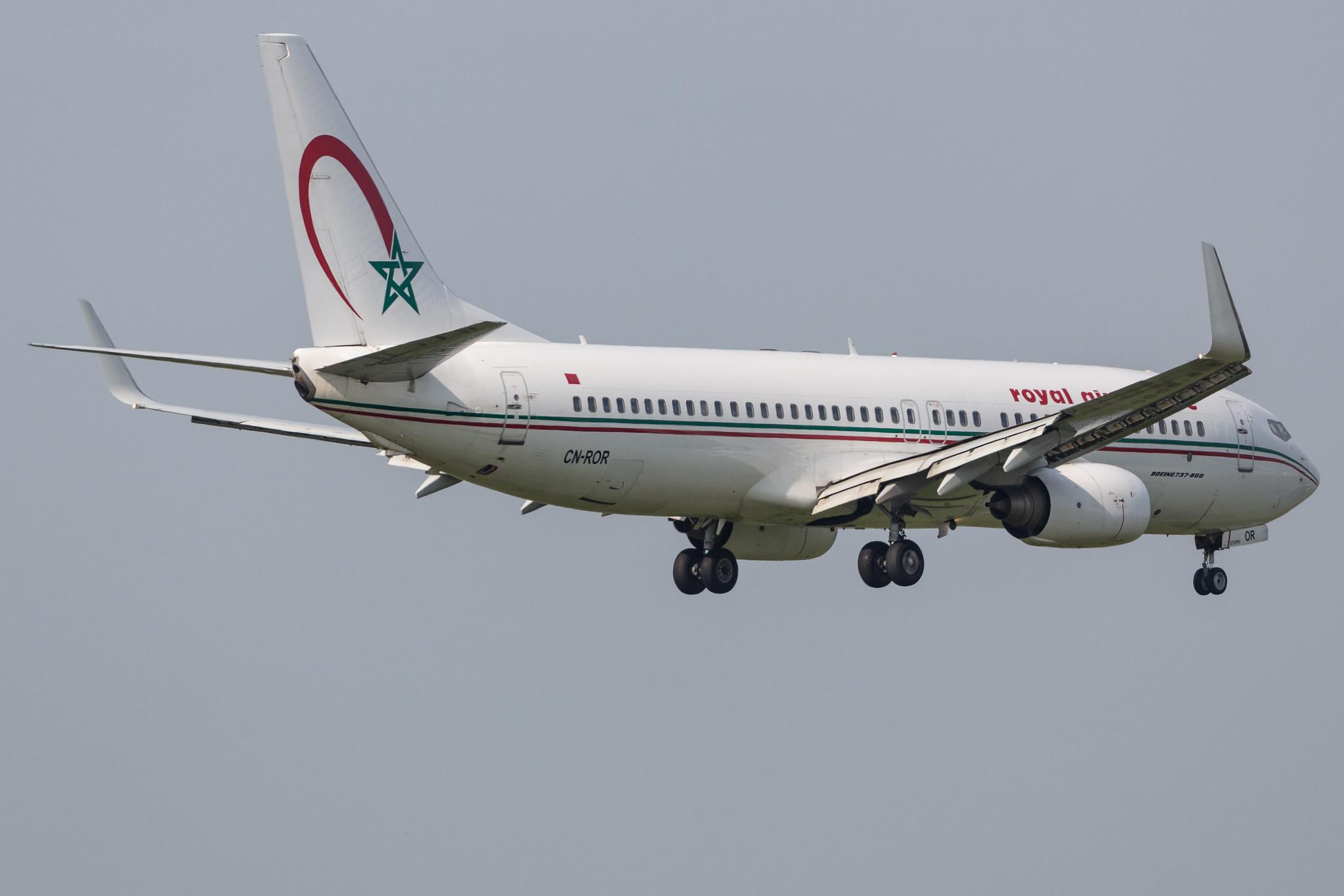 Amsterdam Schiphol: Royal Air Maroc (AT / RAM) |  Boeing 737-8B6 B738 | CN-ROR | MSN 33067