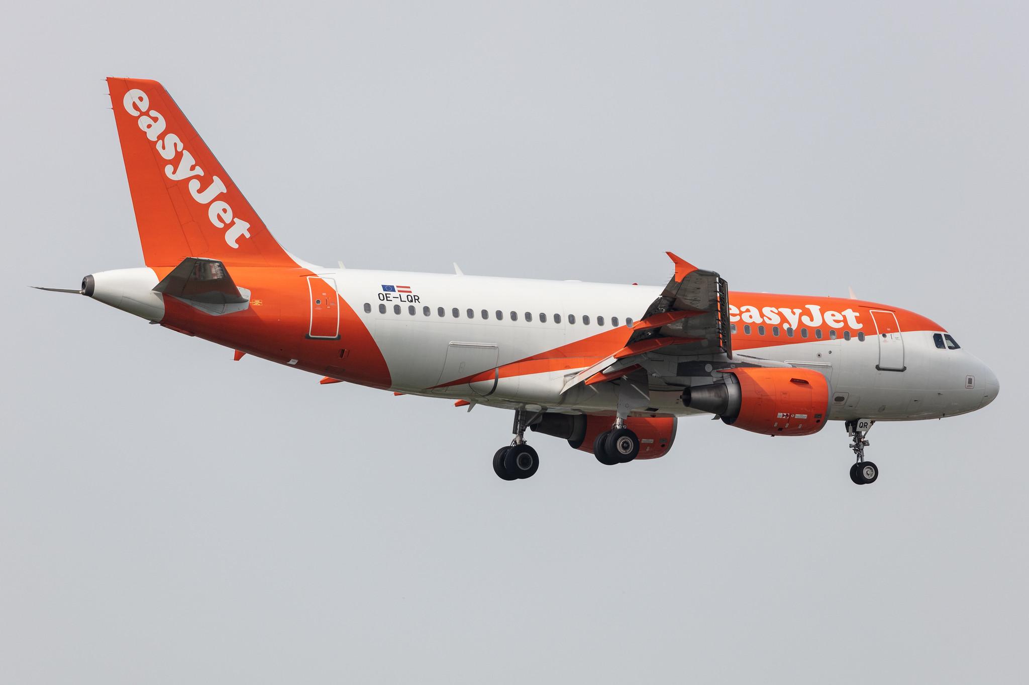 Amsterdam Schiphol: easyJet (U2 / EZY) | Operator: easyJet Europe |  Airbus A319-111 A319 | OE-LQR | MSN 3854