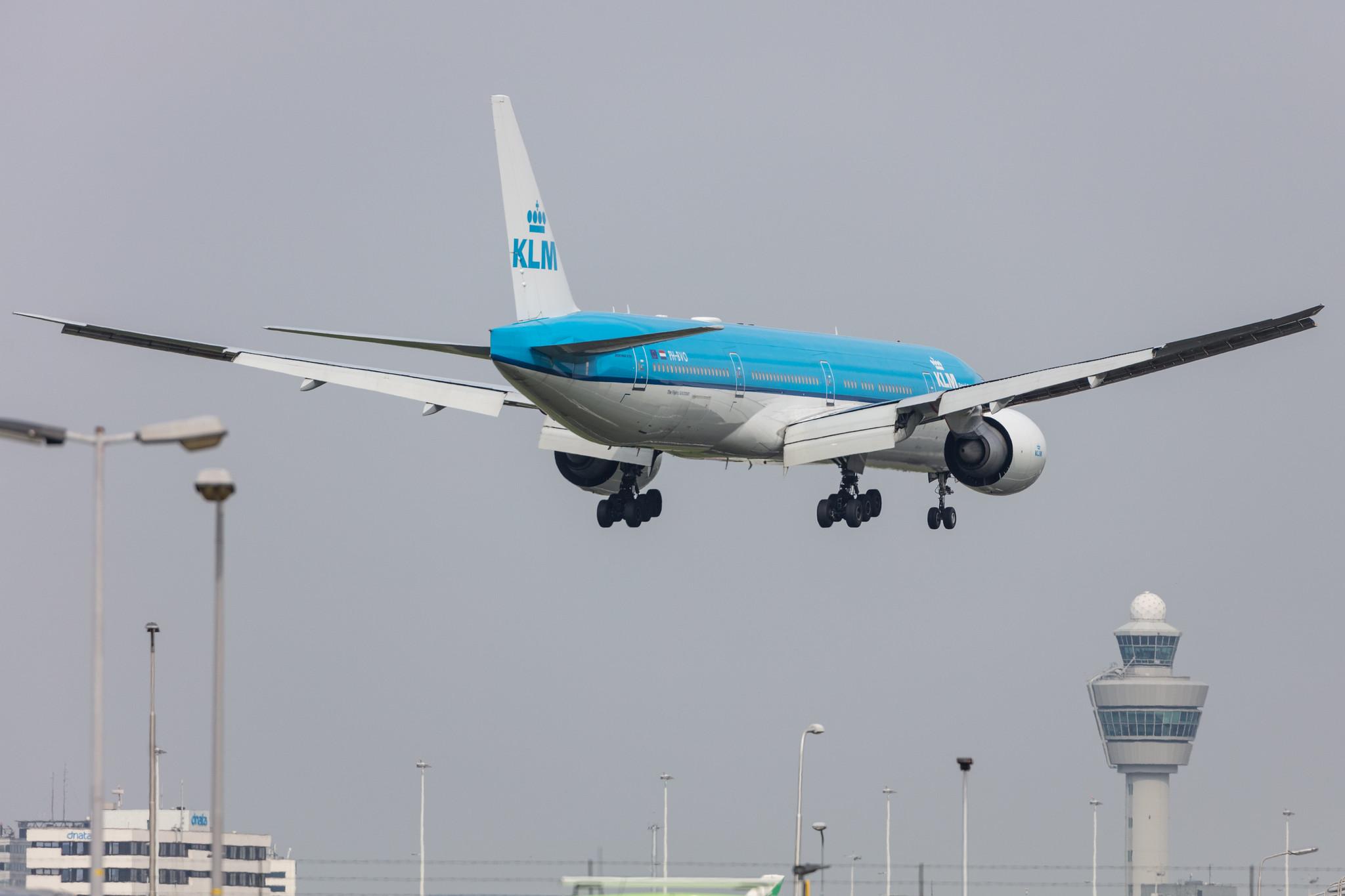 Amsterdam Schiphol: KLM (KL / KLM) |  Boeing 777-306(ER) B77W | PH-BVO | MSN 35946