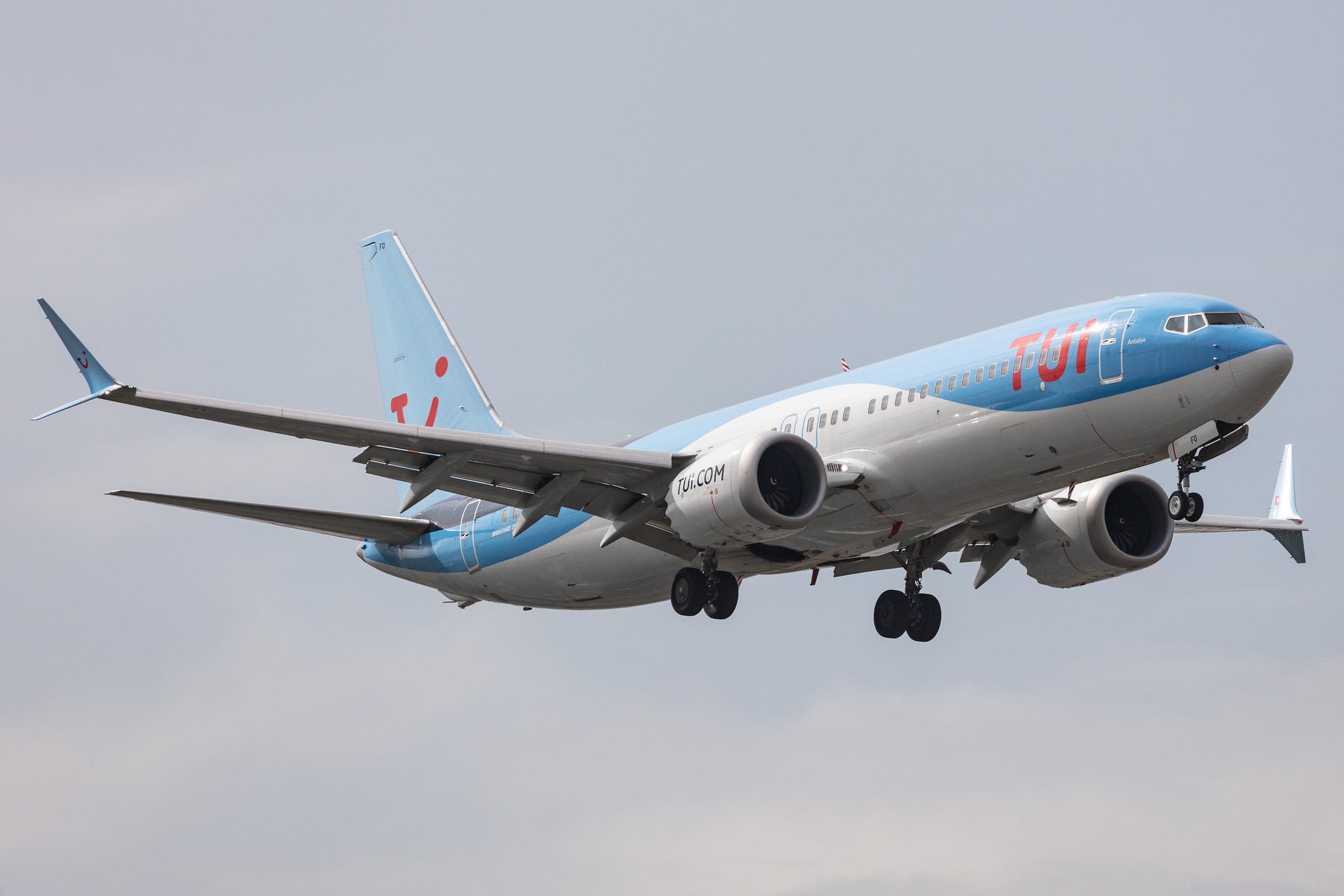 Amsterdam Schiphol: TUI (X3 / TUI) | Operator: TUI fly Netherlands |  Boeing 737 MAX 8 B38M | PH-TFO | MSN 44598