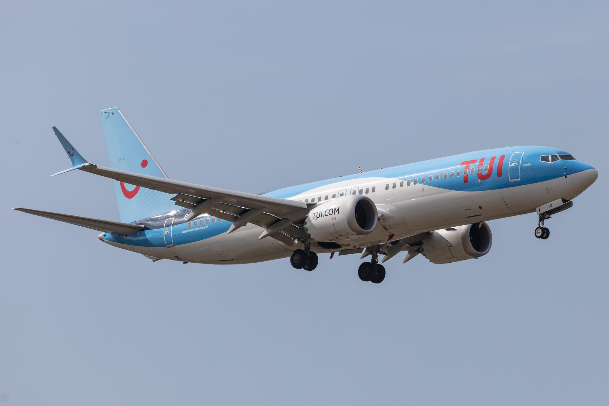 Amsterdam Schiphol: TUI (X3 / TUI) | Operator: TUI fly Netherlands |  Boeing 737 MAX 8 B38M | PH-TFO | MSN 44598