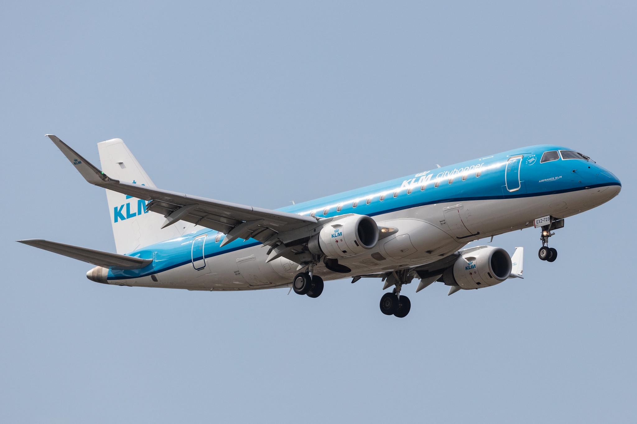 Amsterdam Schiphol: KLM (KL / KLM) | Operator: KLM Cityhopper |  Embraer E175STD E75L | PH-EXZ | MSN 17000723