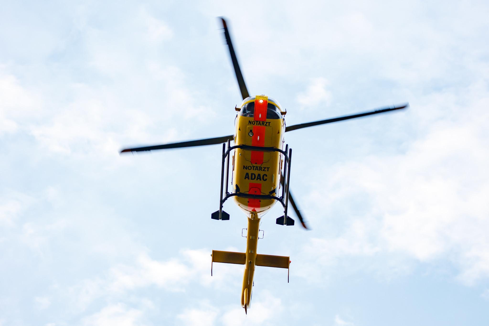 Hamburg Airport: ADAC Luftrettung |  Airbus Helicopters H135 EC35 | D-HXAE | MSN 0871