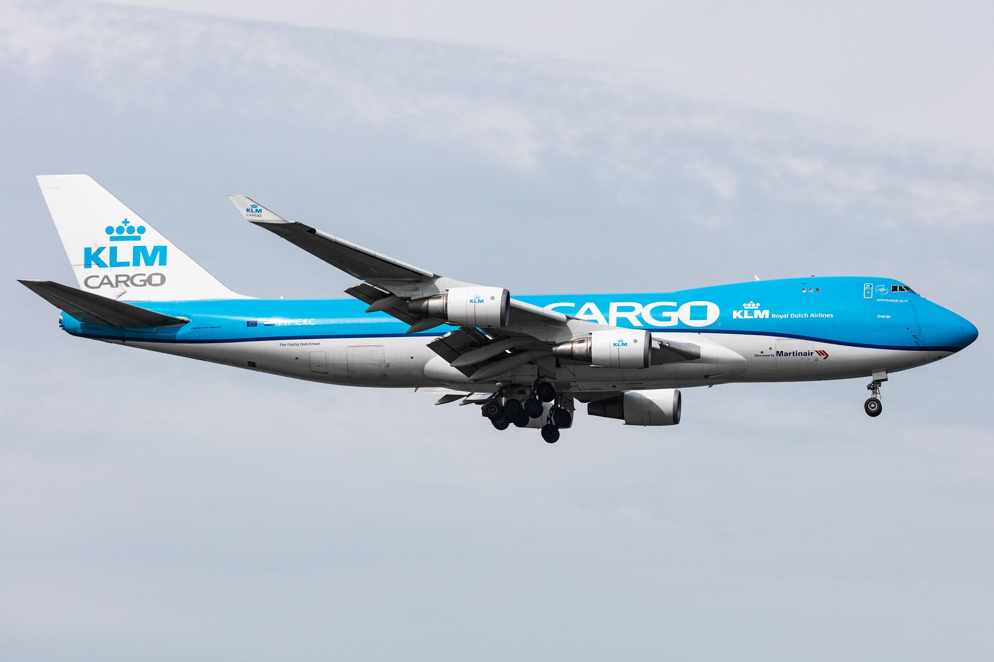 Amsterdam Schiphol: KLM Cargo (KL / KLM) | Operator: Martinair Holland |  Boeing 747-406F(ER) B744 | PH-CKC | MSN 33696