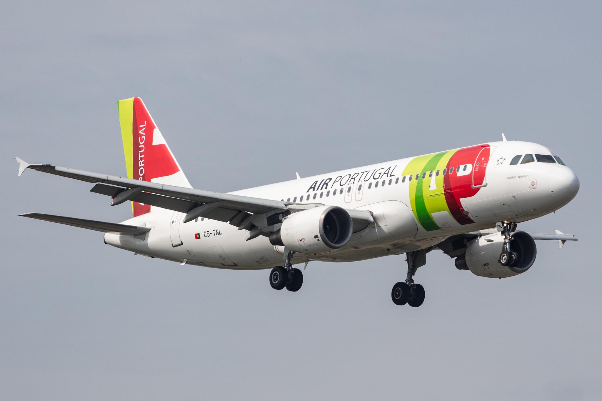Amsterdam Schiphol: TAP Air Portugal (TP / TAP) |  Airbus A320-214 A320 | CS-TNL | MSN 1231