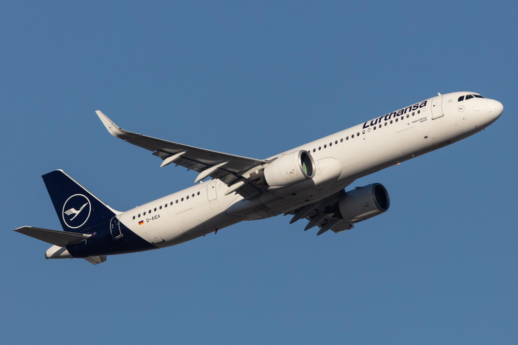 Frankfurt Airport: Lufthansa (LH / DLH) |  Airbus A321-271NX A21N | D-AIEA | MSN 08761