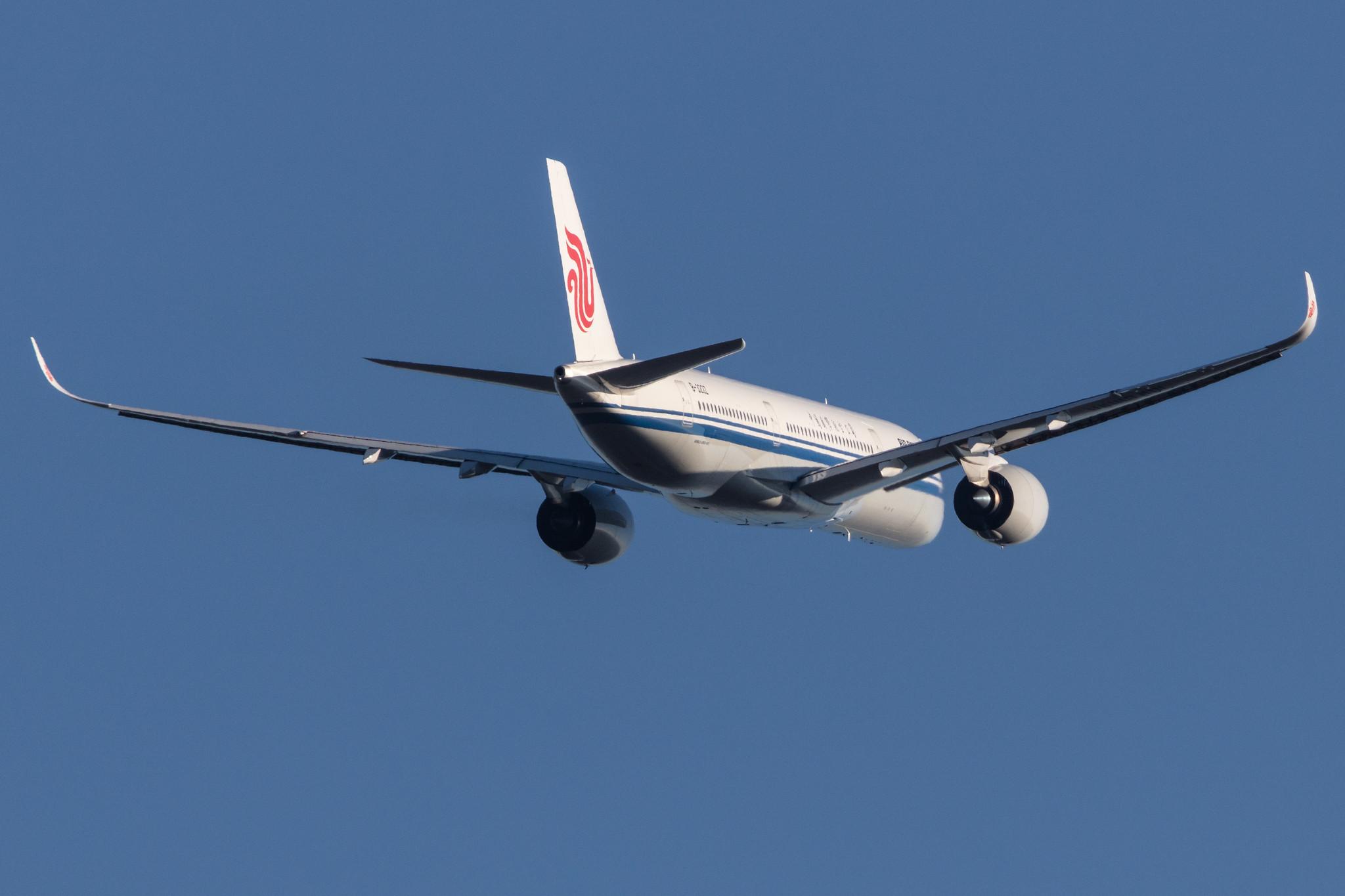 Frankfurt Airport: Air China (CA / CCA) |  Airbus A350-941 A359 | B-322Z | MSN 481