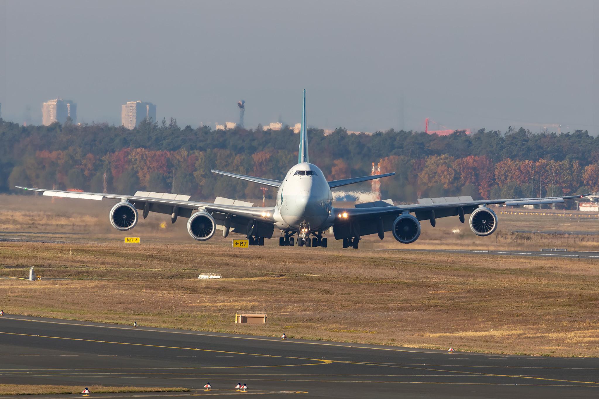 Frankfurt Airport: Cathay Pacific Cargo (CX / CPA) | Operator: Cathay Pacific |  Boeing 747-867(F) B748 | B-LJN | MSN 62823