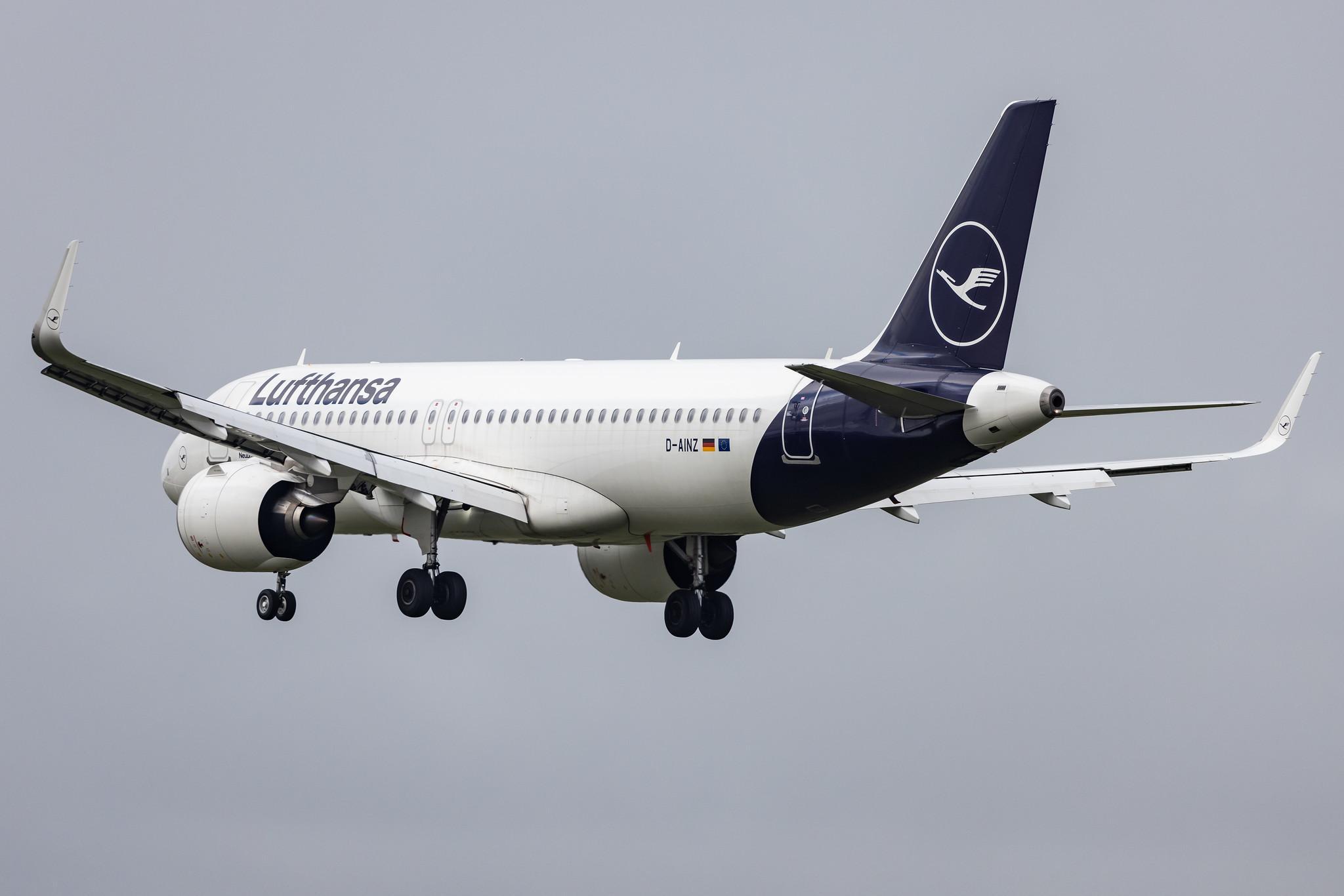 Hamburg Airport: Lufthansa (LH / DLH) |  Airbus A320-271N A20N | D-AINZ | MSN 9442