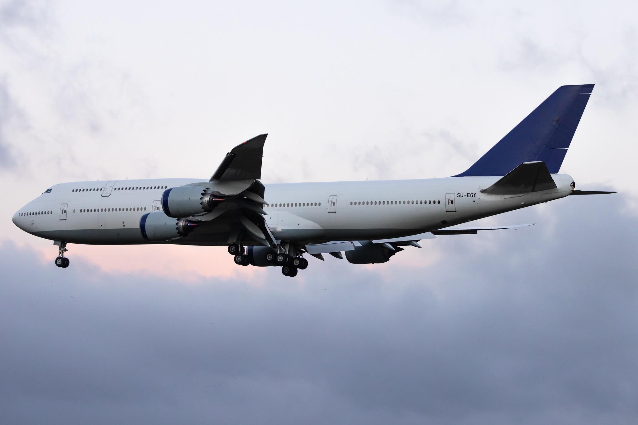 Hamburg Airport: Egypt Government  | Boeing 747-830 B748  | SU-EGY | MSN 37826