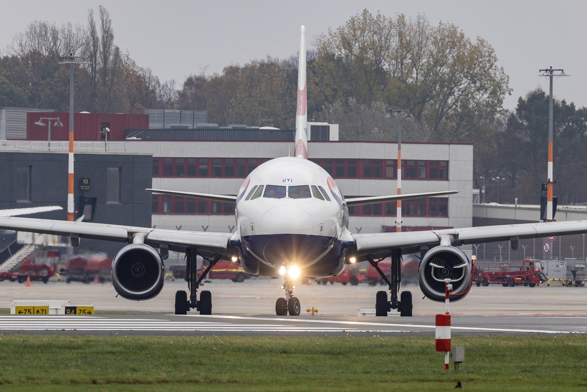Hamburg Airport: British Airways (BA / BAW) |  Airbus A320-232 A320 | G-EUYI | MSN 4306