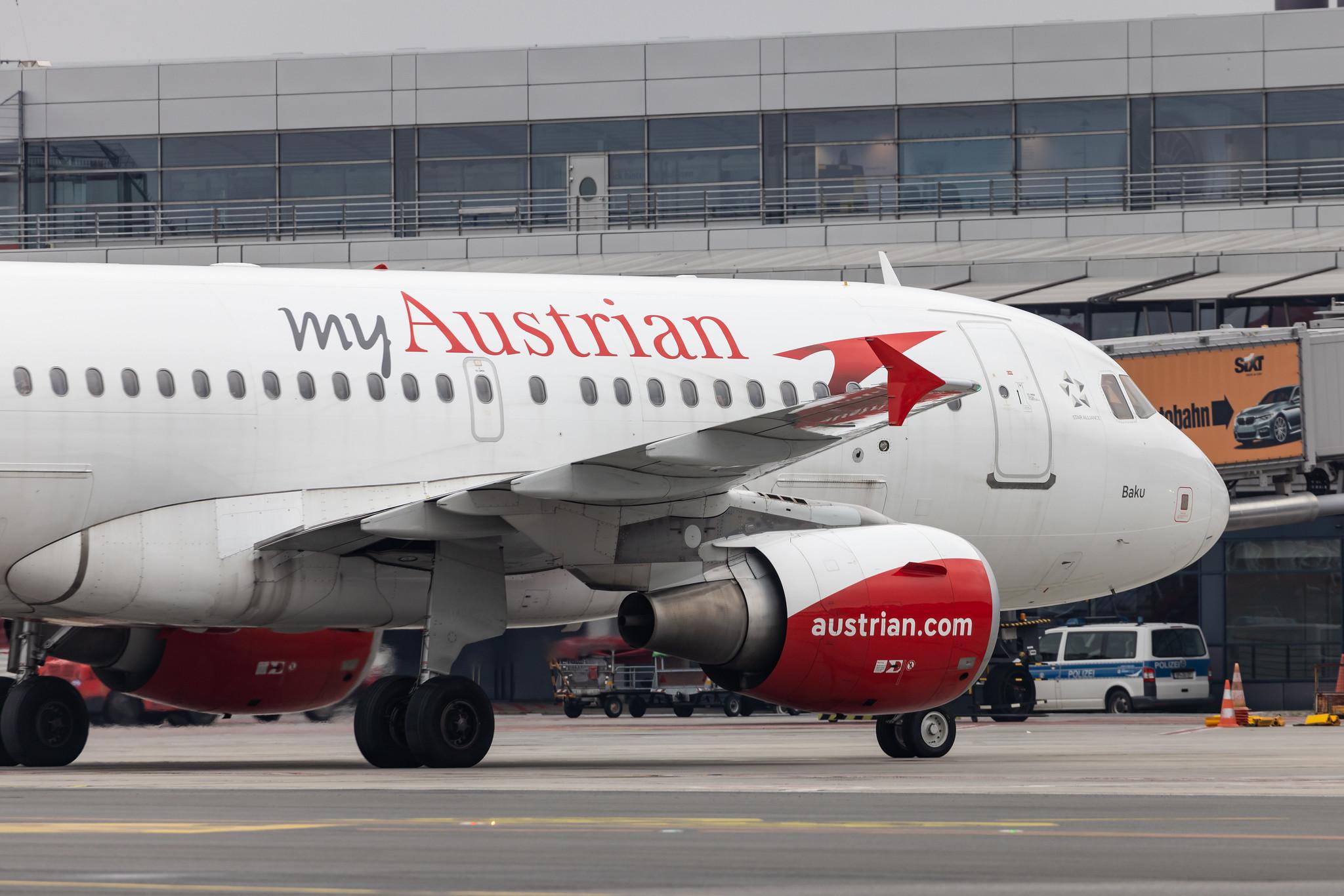 Hamburg Airport: Austrian Airlines (OS / AUA) |  Airbus A319-112 A319 | OE-LDE | MSN 2494