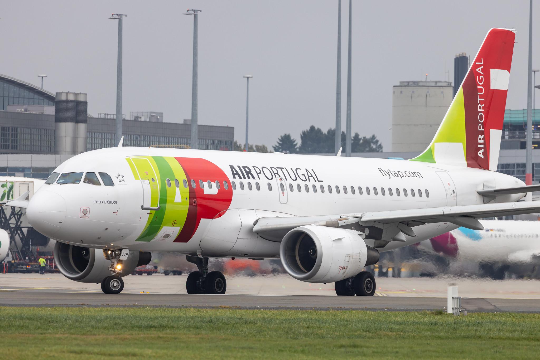 Hamburg Airport: TAP Air Portugal (TP / TAP) |  Airbus A319-111 A319 | CS-TTP | MSN 1165