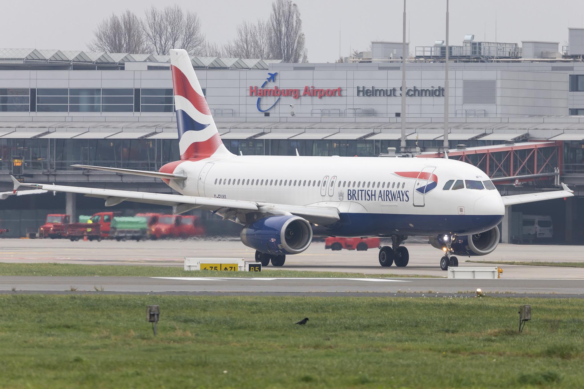 Hamburg Airport: British Airways (BA / BAW) |  Airbus A320-232 A320 | G-EUYI | MSN 4306