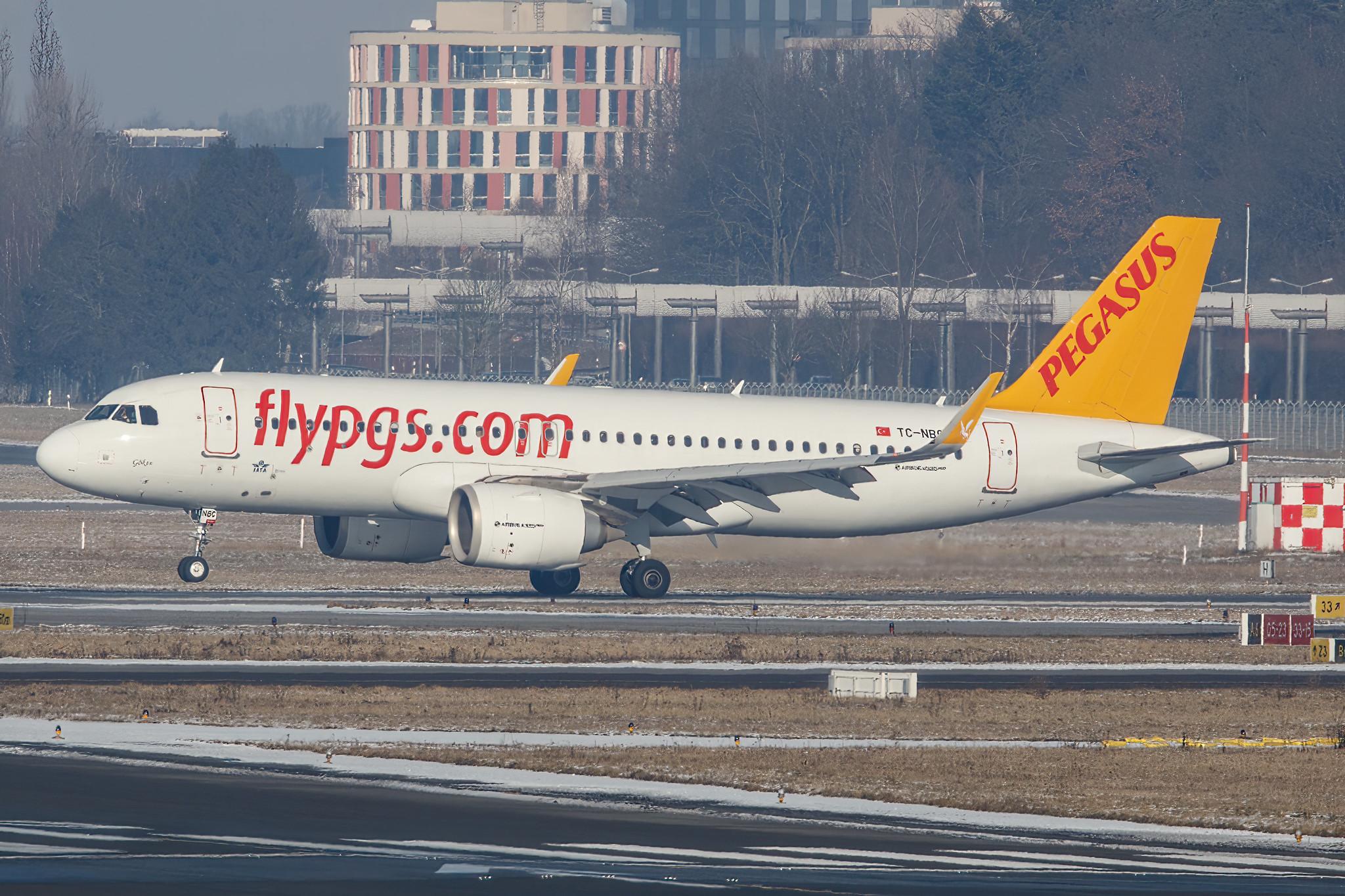 Hamburg Airport: Pegasus (PC / PGT) | Operator: Pegasus Airlines |  Airbus A320-251N A20N | TC-NBC | MSN 7185
