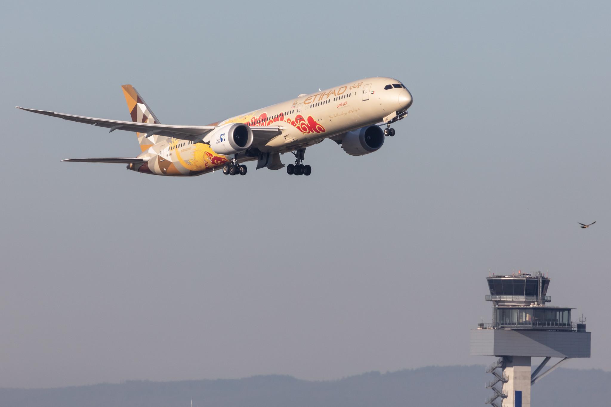 Frankfurt Airport: Etihad (EY / ETD) |  Livery: ADNOC-Choose China Livery | Operator: Etihad Airways |  Boeing 787-10 Dreamliner B78X | A6-BMD | MSN 60758