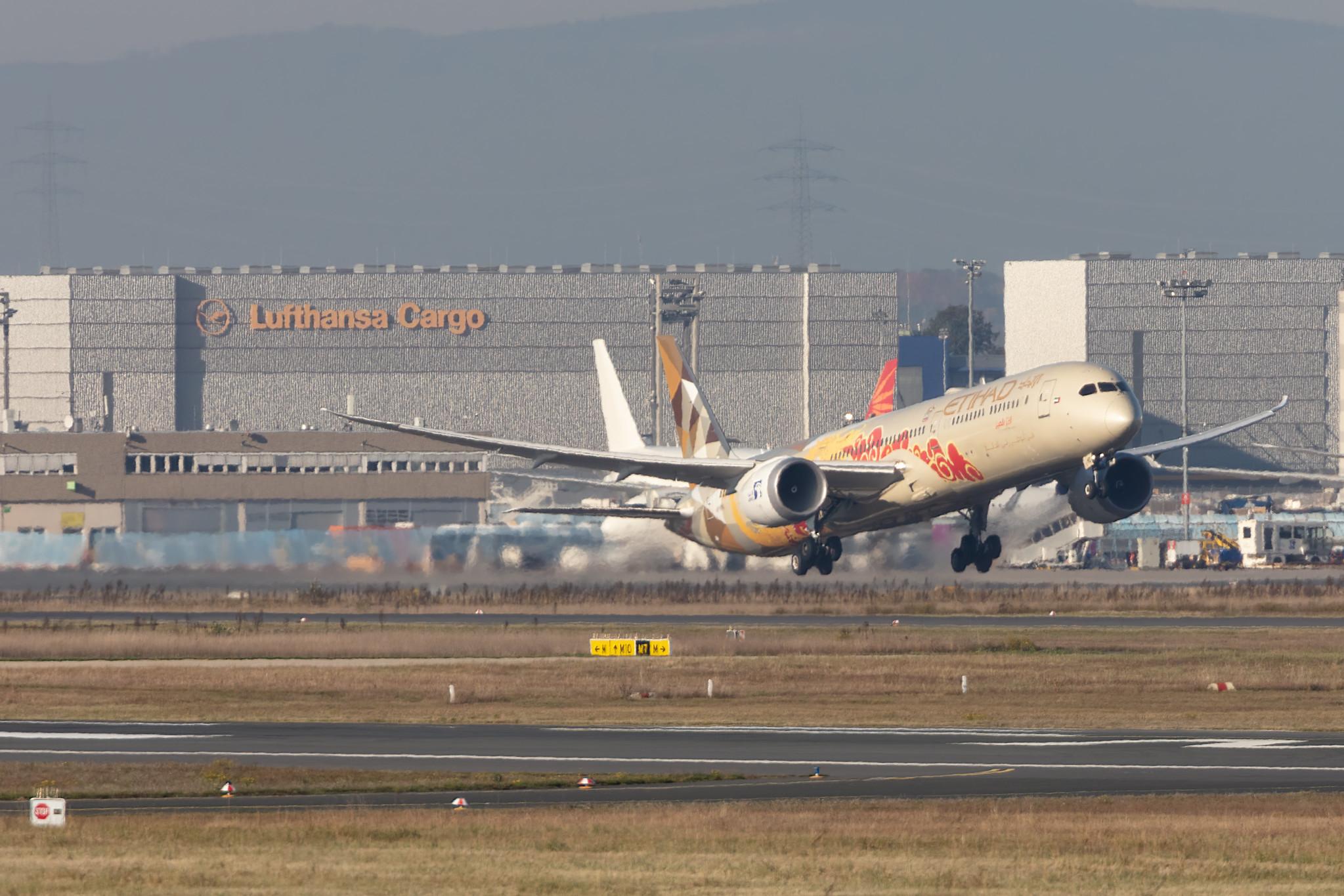 Frankfurt Airport: Etihad (EY / ETD) |  Livery: ADNOC-Choose China Livery | Operator: Etihad Airways |  Boeing 787-10 Dreamliner B78X | A6-BMD | MSN 60758