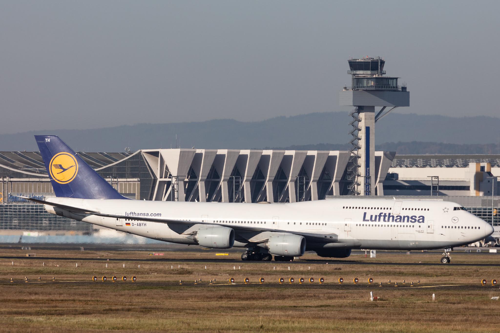 Frankfurt Airport: Lufthansa (LH / DLH) |  Boeing 747-830 B748 | D-ABYH | MSN 37832